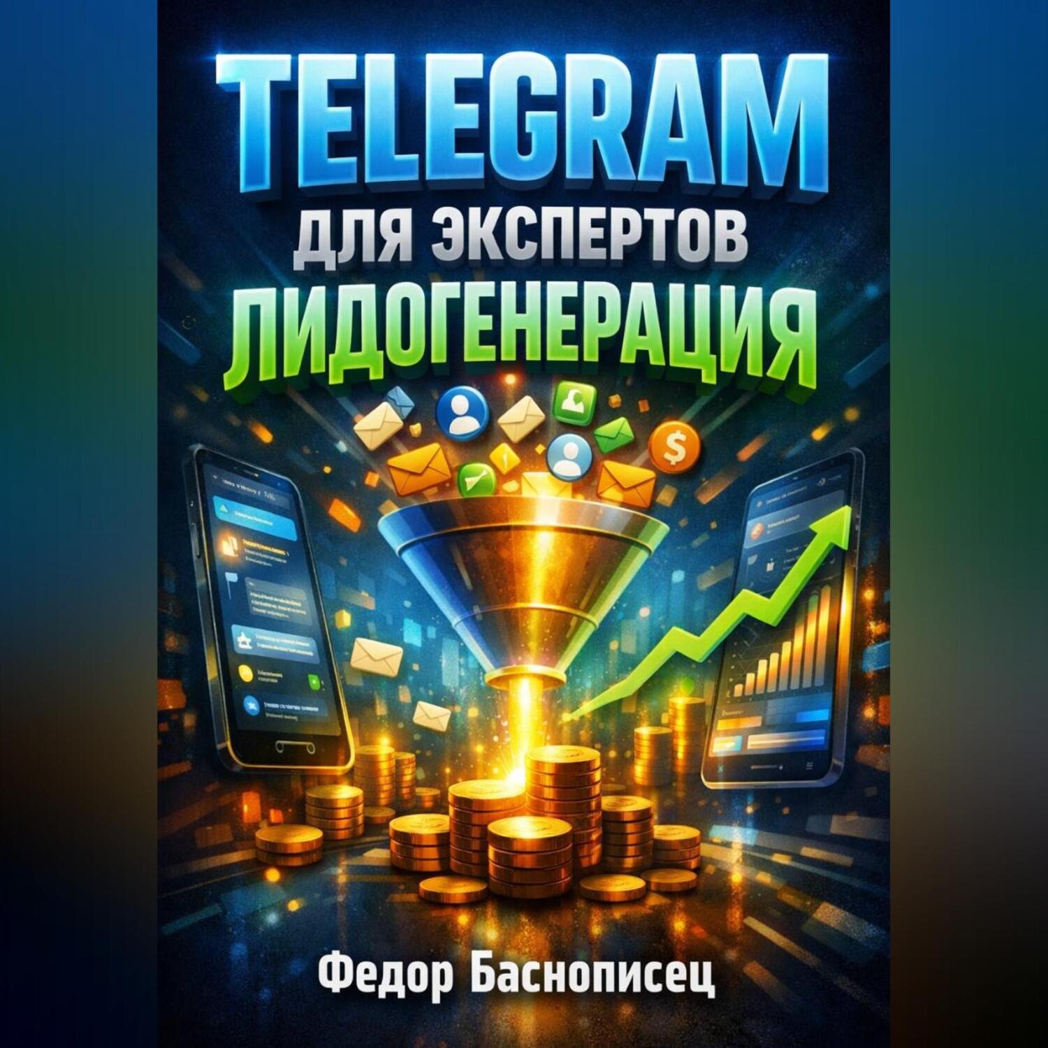 Обложка книги «Telegram для экспертов Лидогенерация»