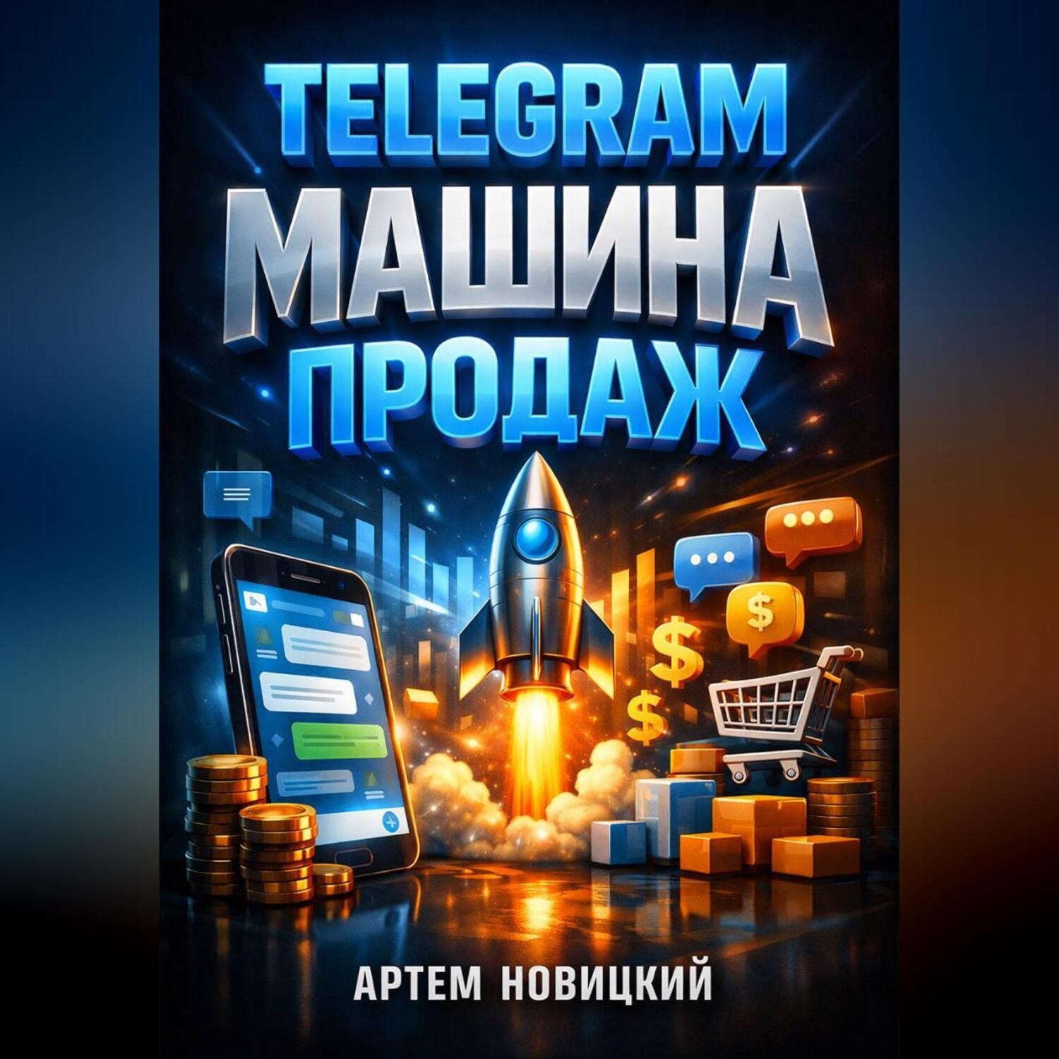 Обложка книги «Telegram Машина продаж»