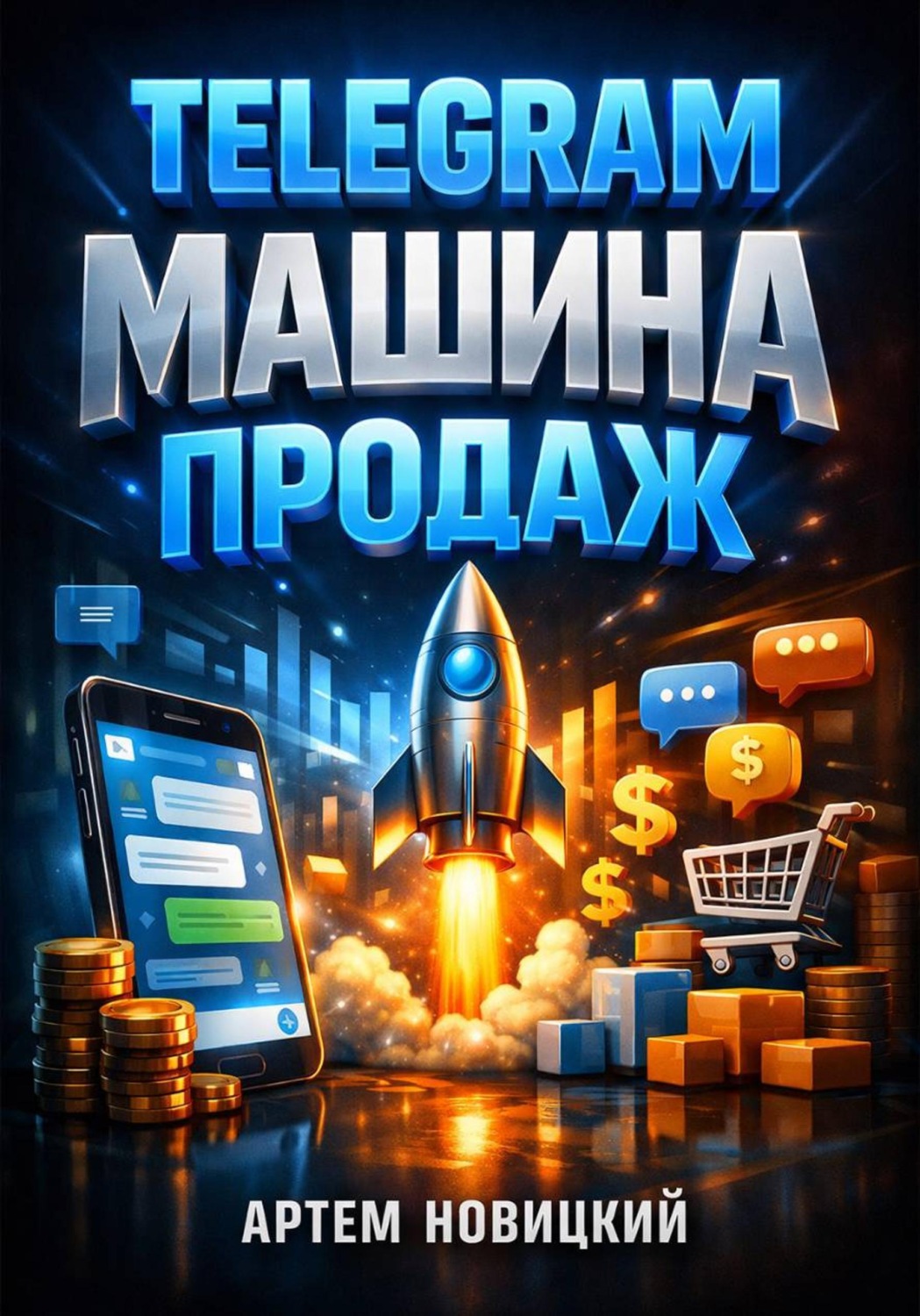 Обложка книги «Telegram Машина продаж»