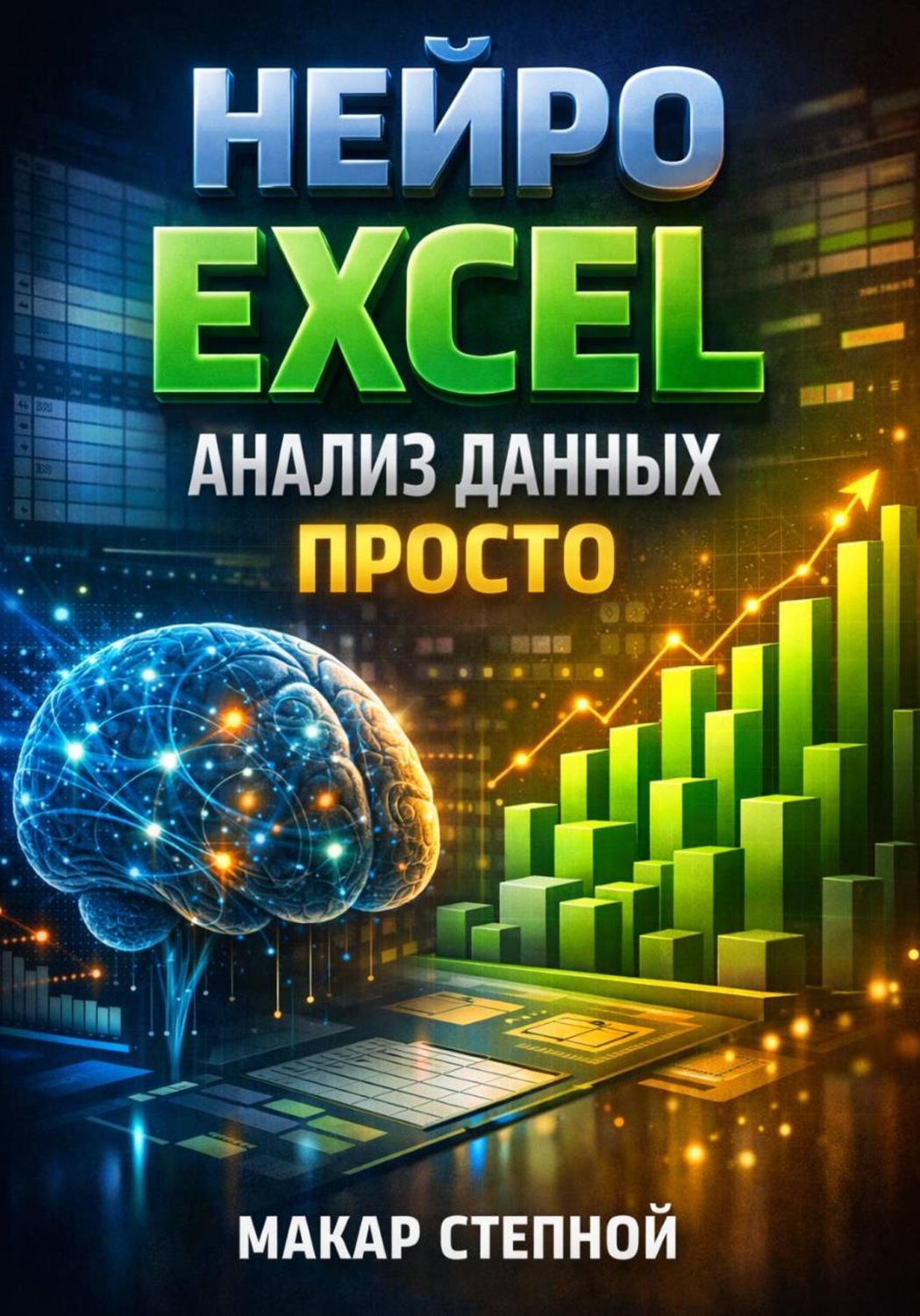 Обложка книги «Нейро Excel Анализ данных просто»
