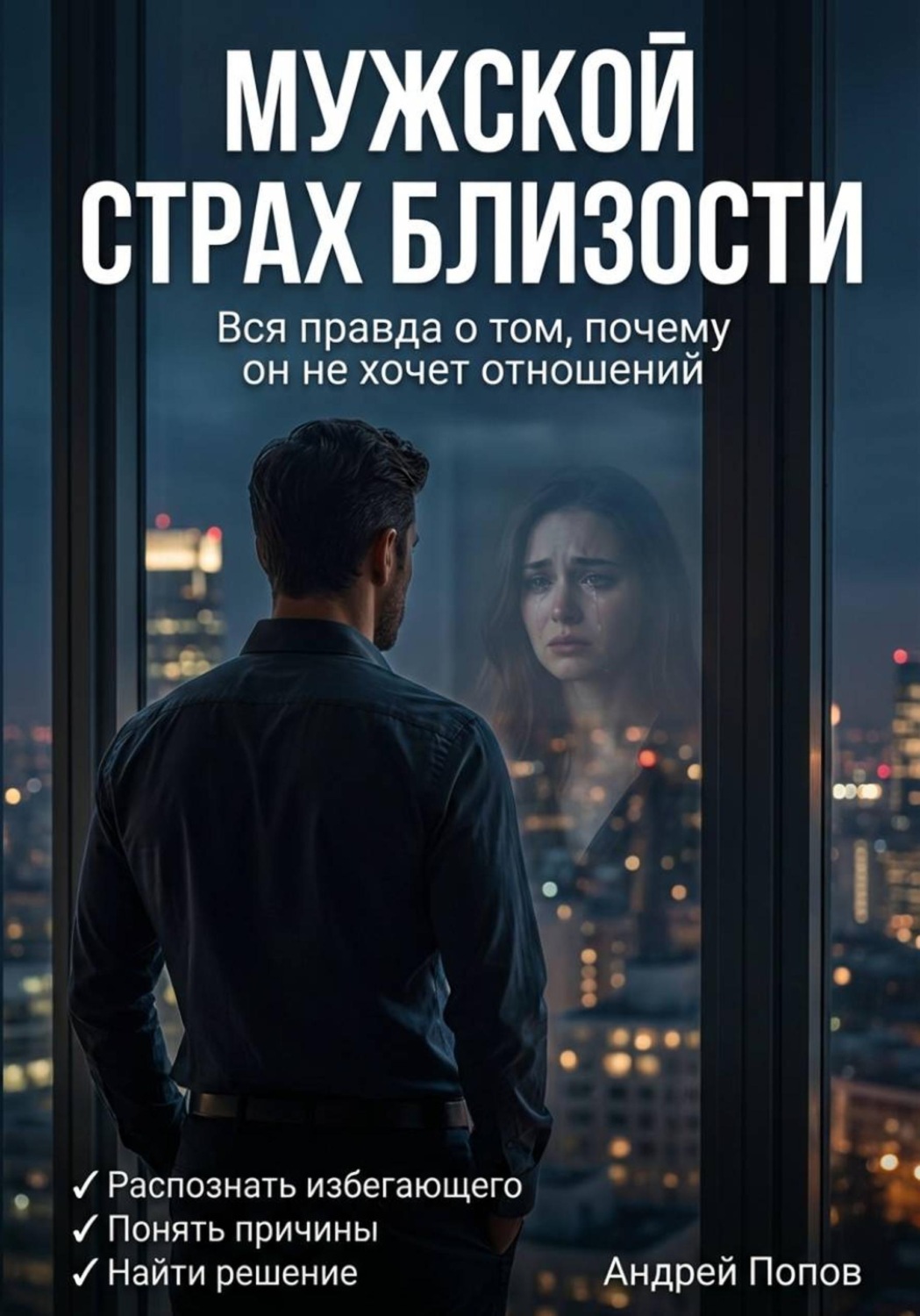 Обложка книги «Мужской страх близости: вся правда о том, почему он не хочет отношений»