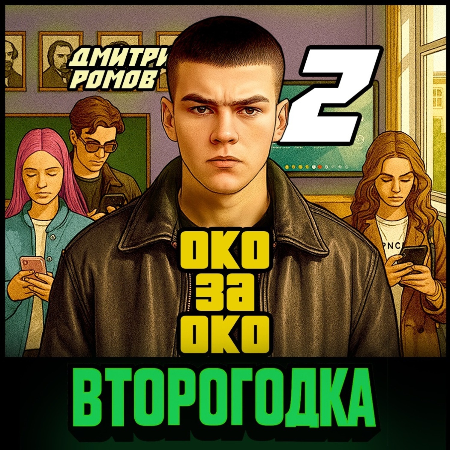 Обложка книги «Второгодка. Книга 2. Око за око»