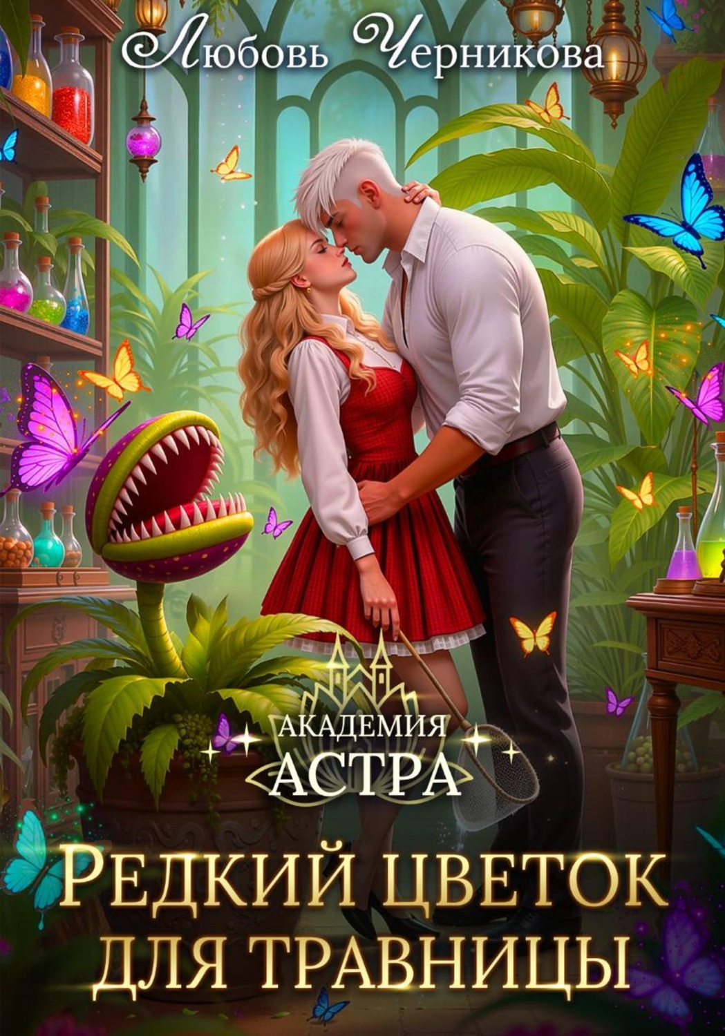 Обложка книги «Академия Астра. Редкий цветок для травницы»