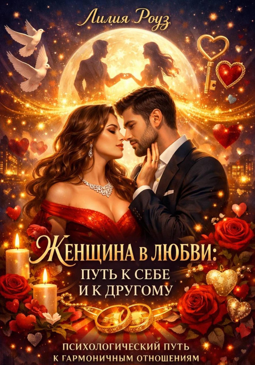 Обложка книги «Женщина в любви: путь к себе и к другому психологический путь к гармоничным отношениям»