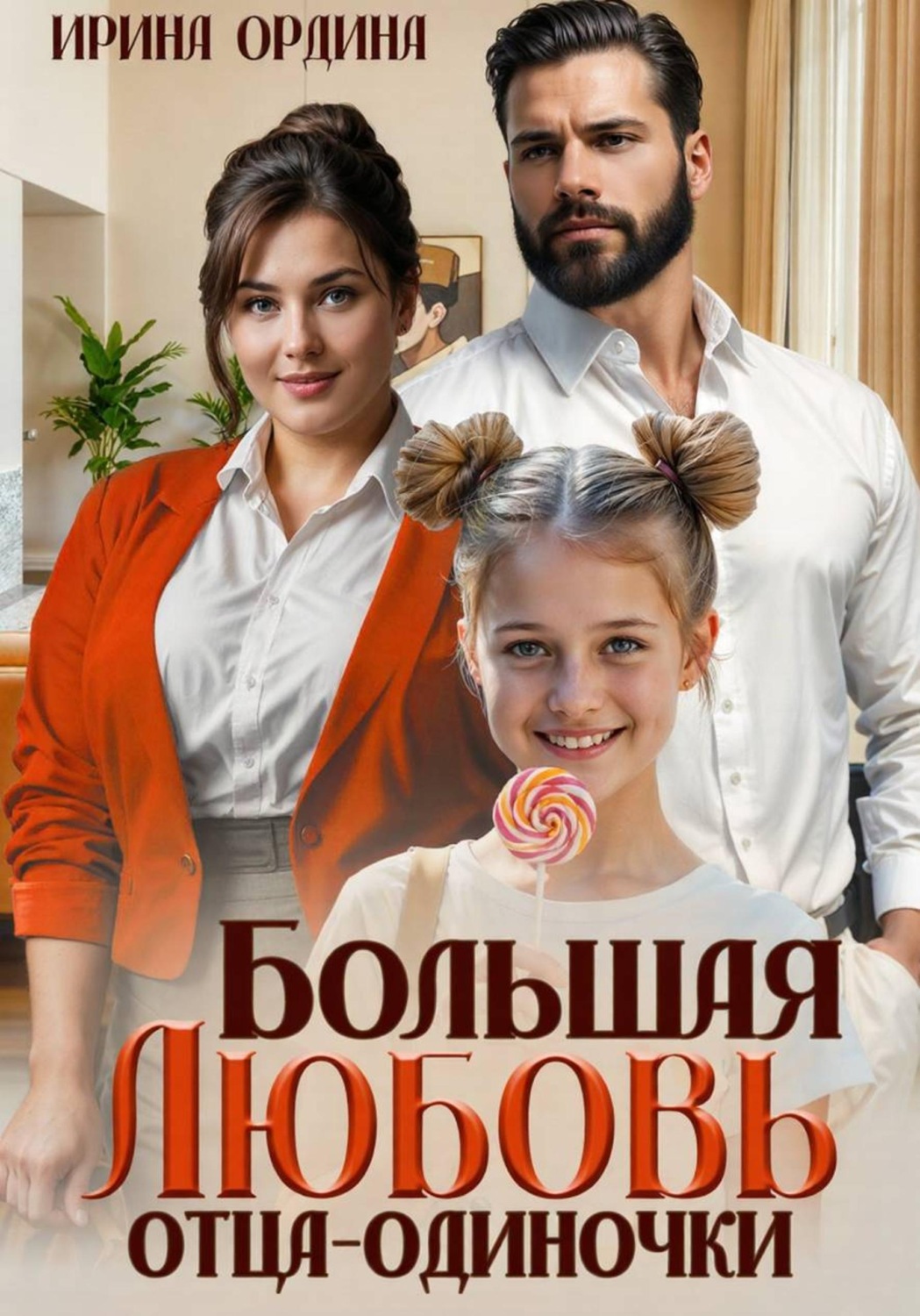 Обложка книги «Большая Любовь отца-одиночки»