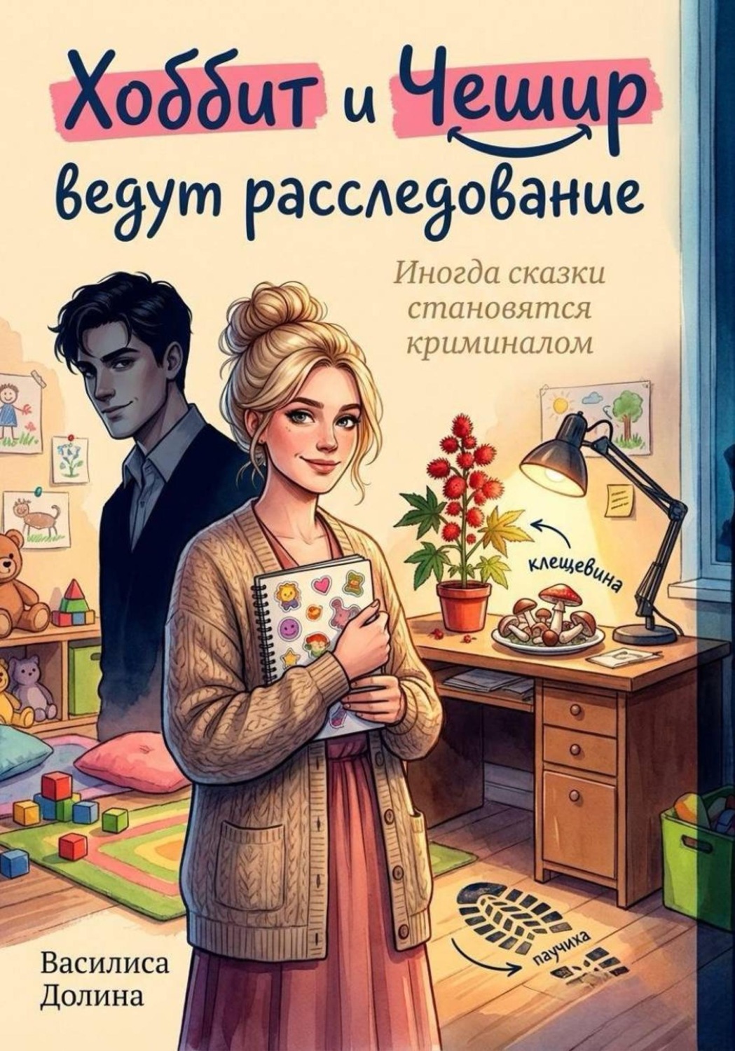 Обложка книги «Хоббит и Чешир ведут расследование»