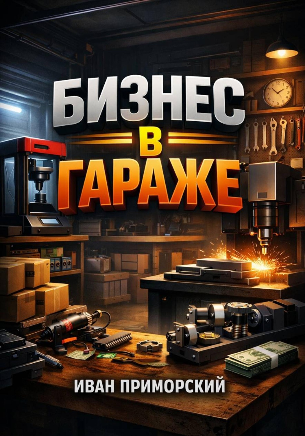 Обложка книги «Мини-производство. Бизнес в гараже»
