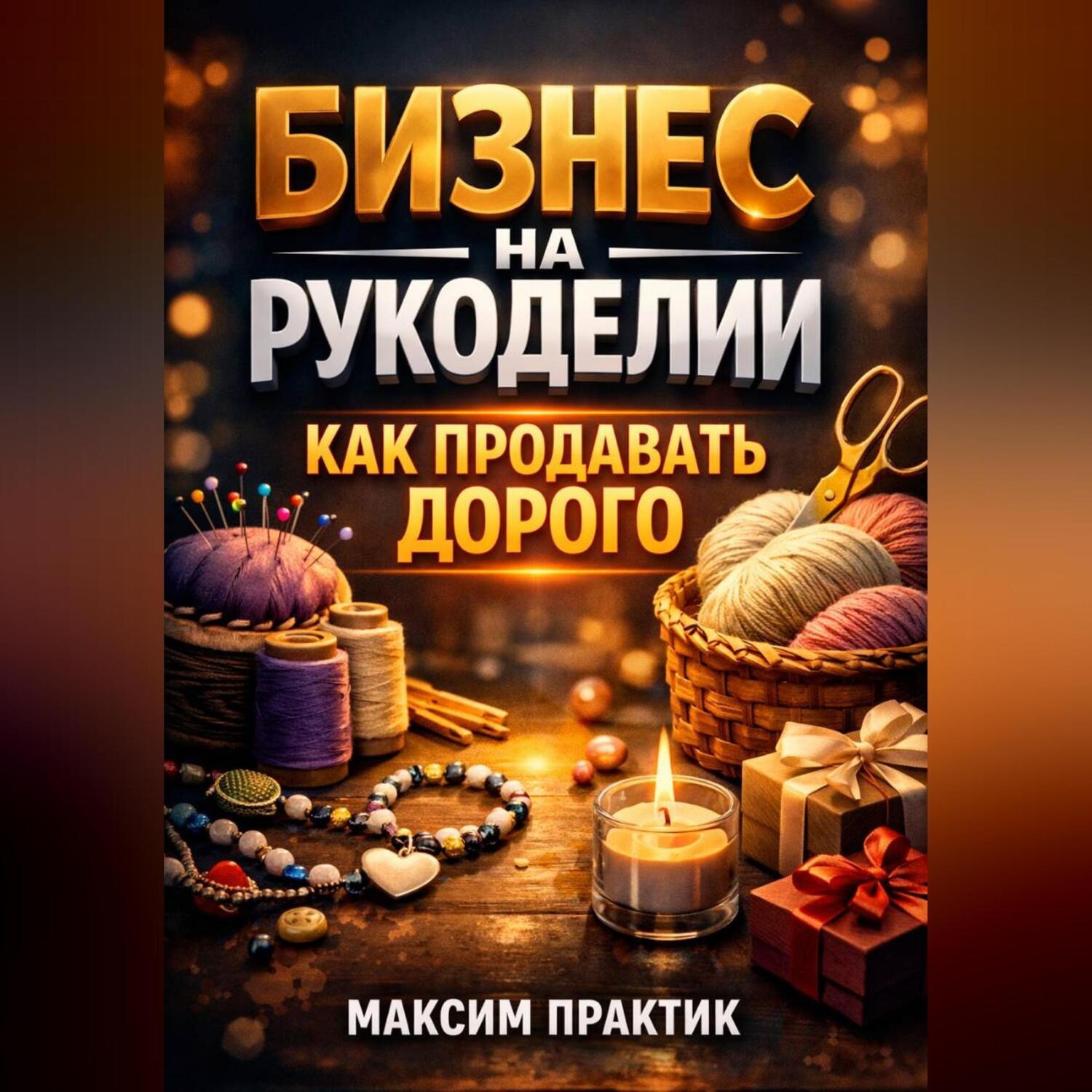 Обложка книги «Бизнес на рукоделии Как продавать дорого»