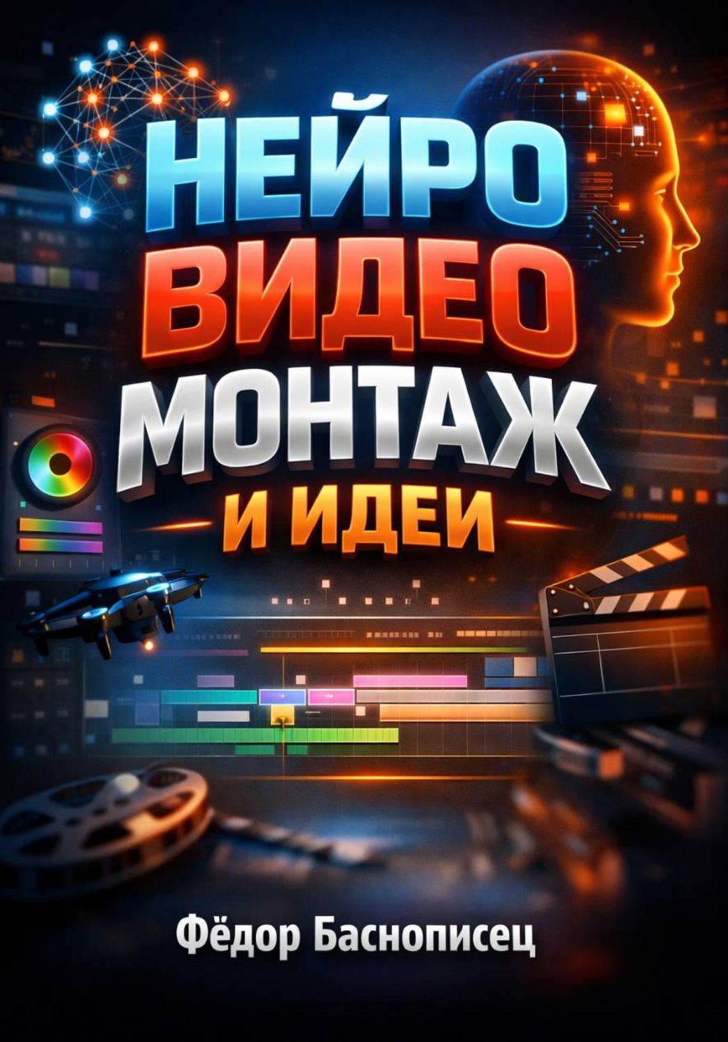 Обложка книги «Нейровидеомонтаж и идеи»