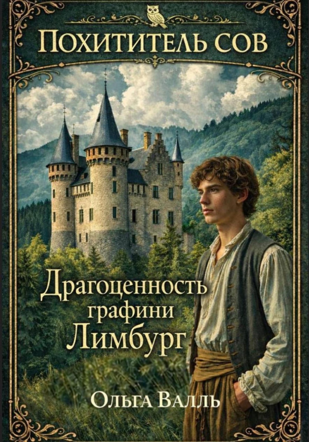 Обложка книги «Похититель сов»