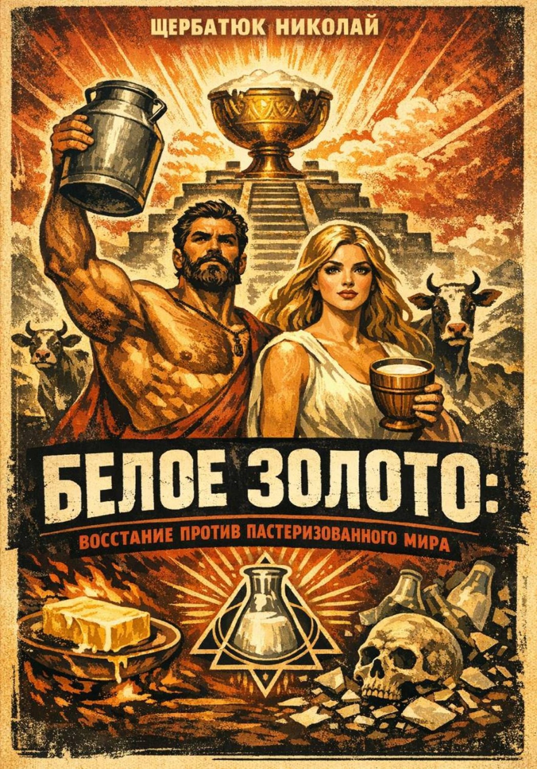 Обложка книги «Белое Золото: Восстание против пастеризованного мира»