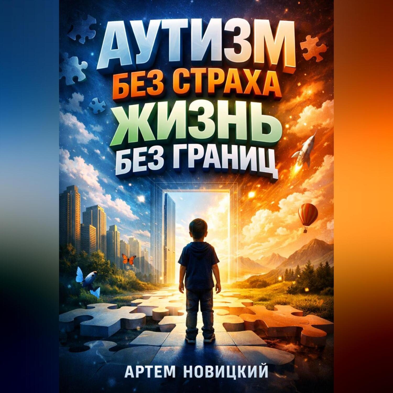 Обложка книги «Аутизм без страха жизнь без границ»
