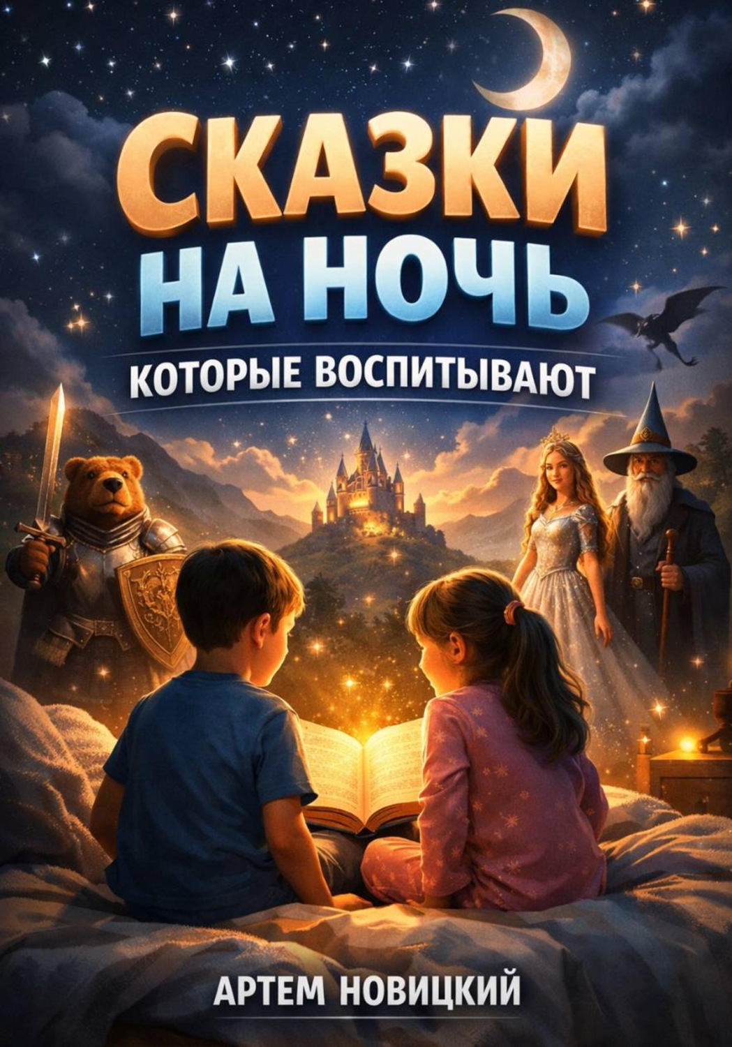 Обложка книги «Сказки на ночь которые воспитывают»