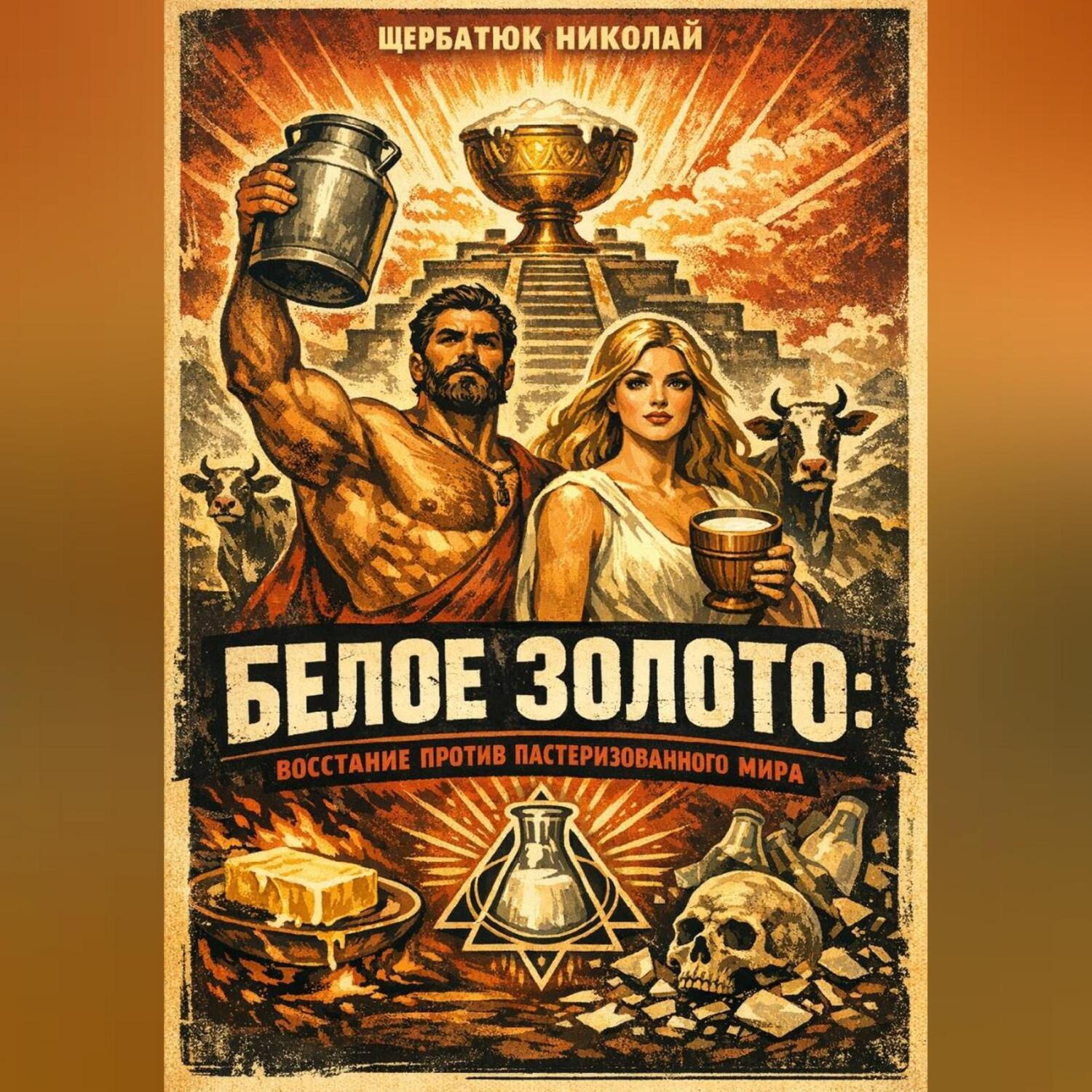 Обложка книги «Белое Золото: Восстание против пастеризованного мира»