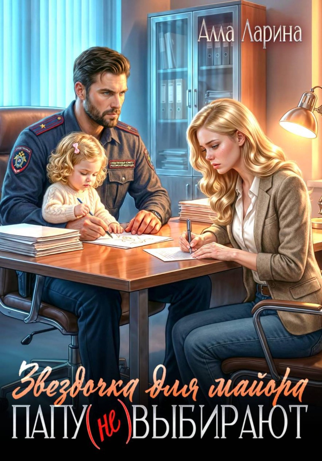 Обложка книги «Звёздочка для майора. Папу (не) выбирают»