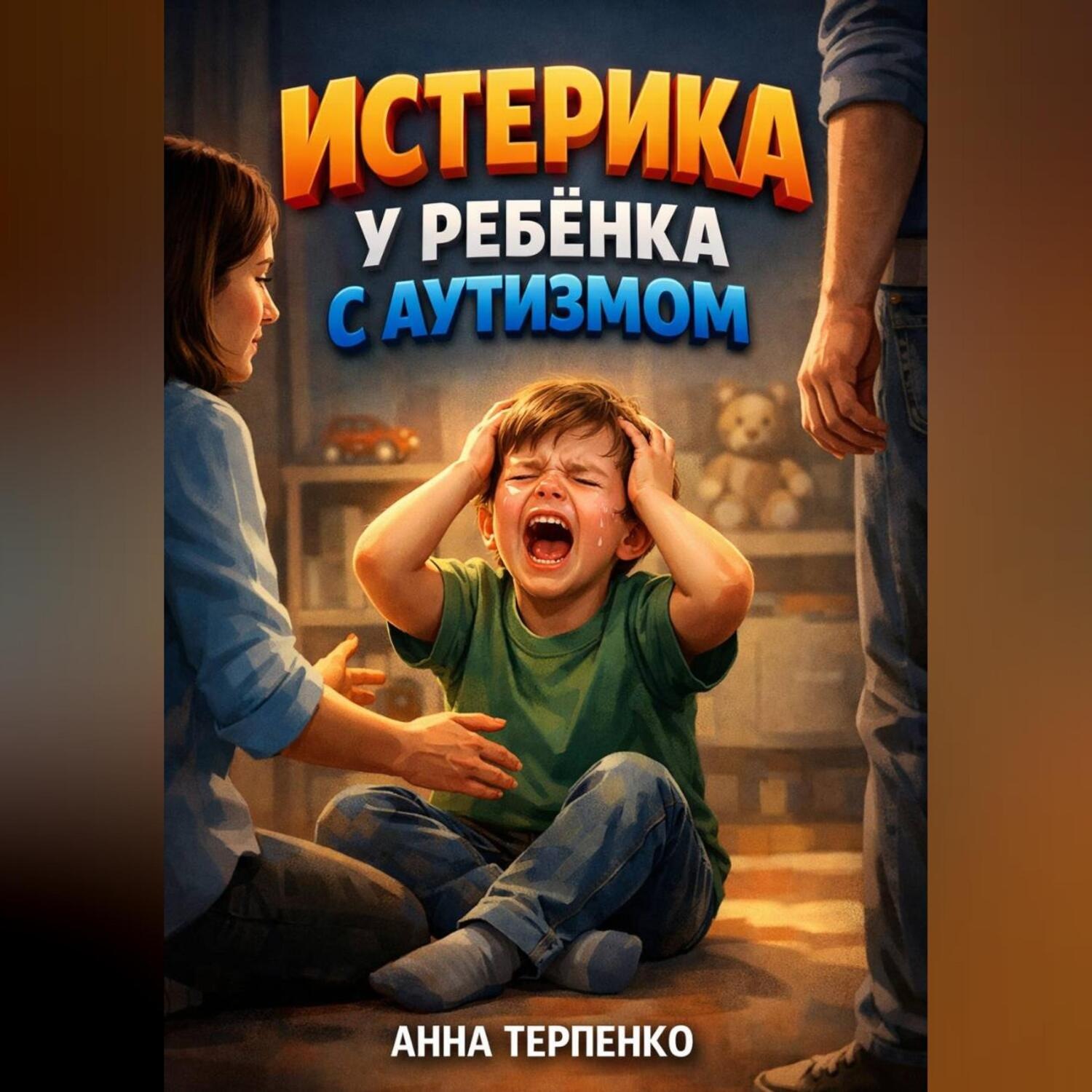 Обложка книги «Истерика у ребенка с аутизмом профилактика и помощь»