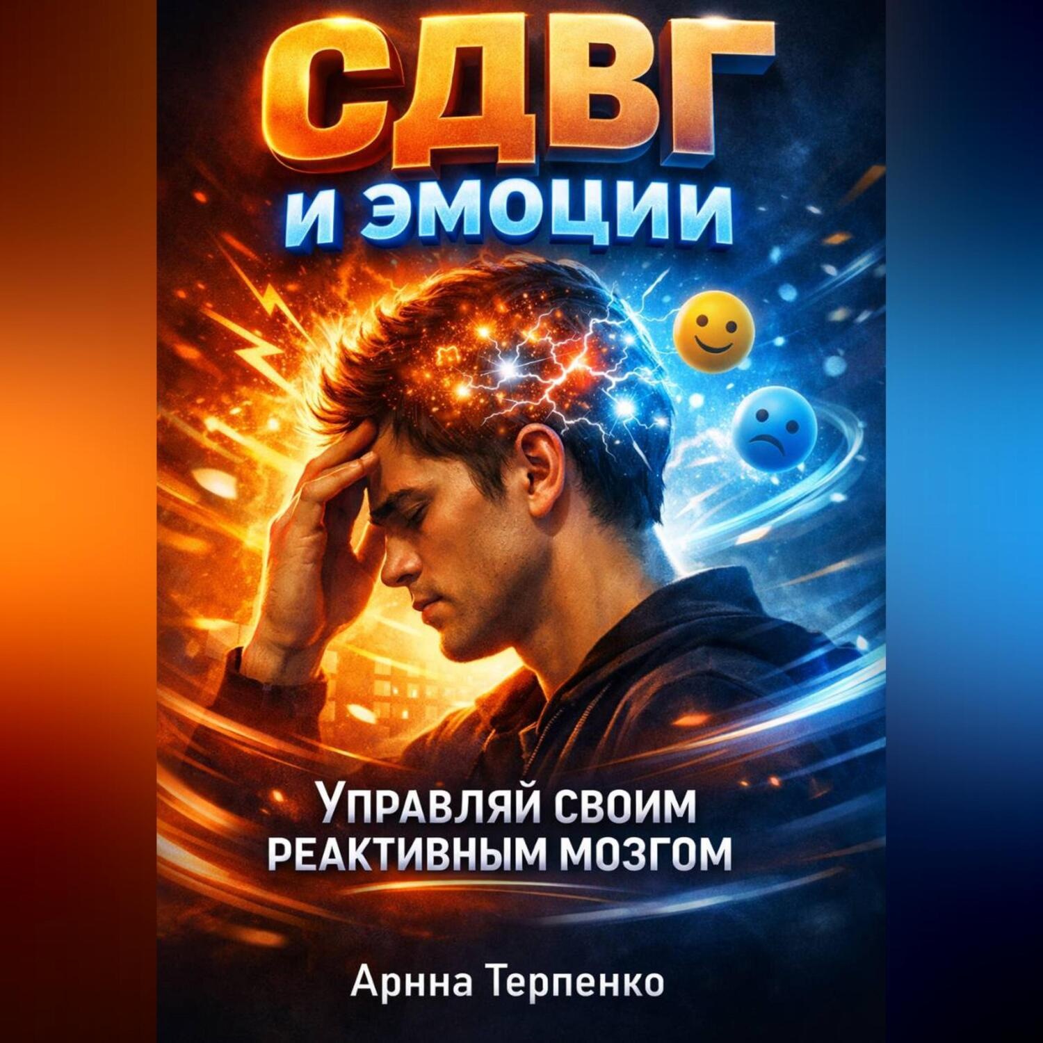 Обложка книги «СДВГ и эмоции управляй своим реактивным мозгом»