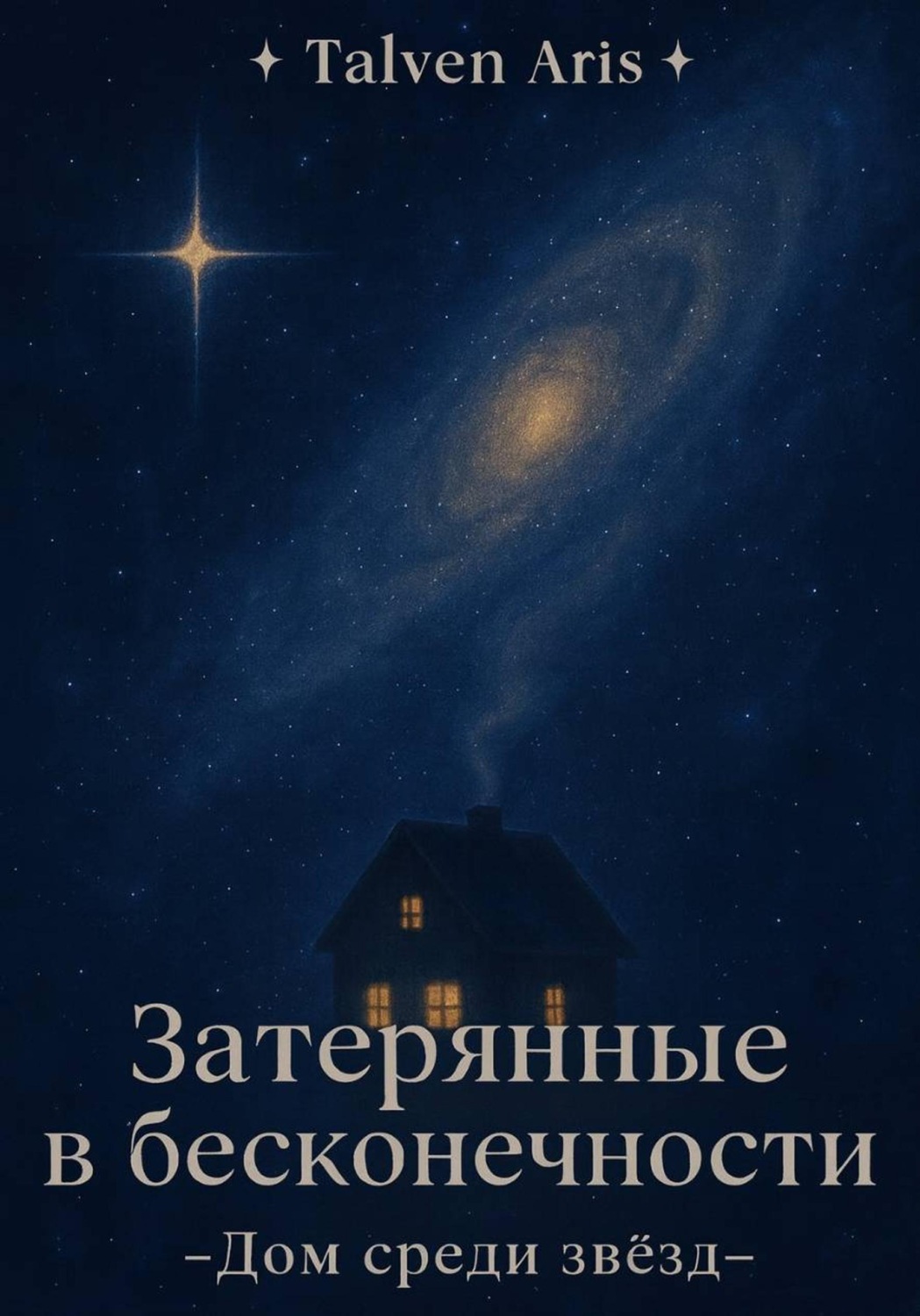 Обложка книги «Затерянные в бесконечности. - Дом среди звёзд -»