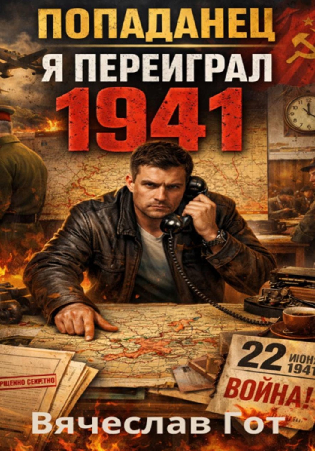 Обложка книги «Попаданец. Я переиграл 1941»