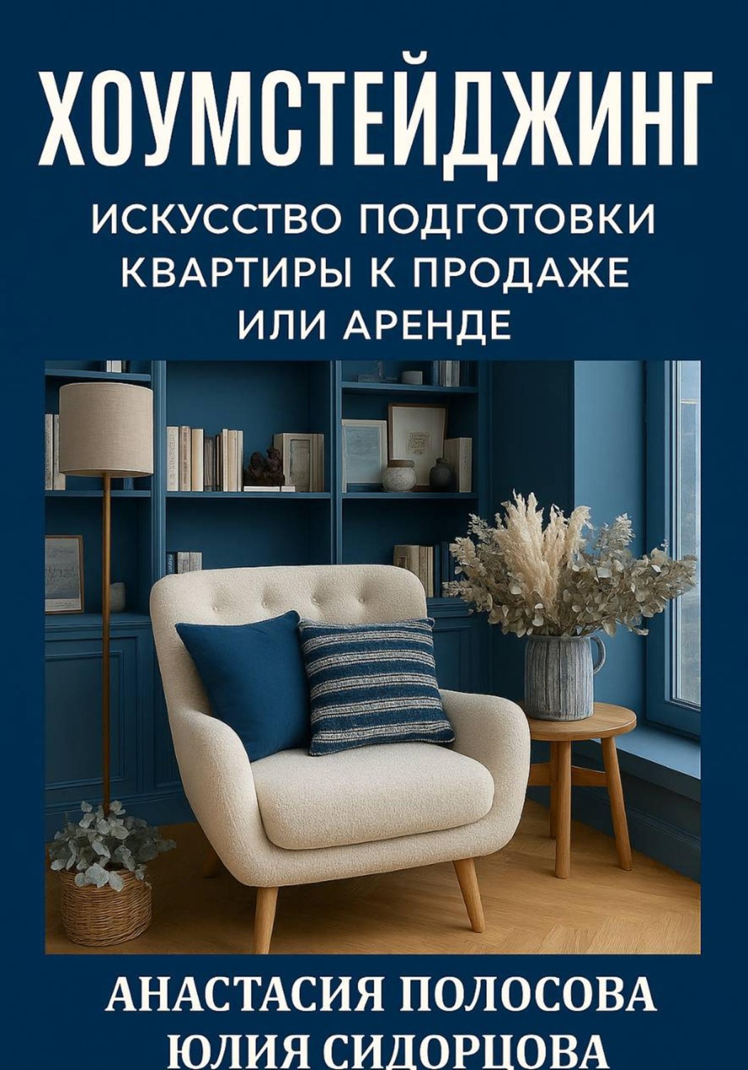 Обложка книги «Хоумстейджинг: искусство подготовки квартиры к продаже или аренде»