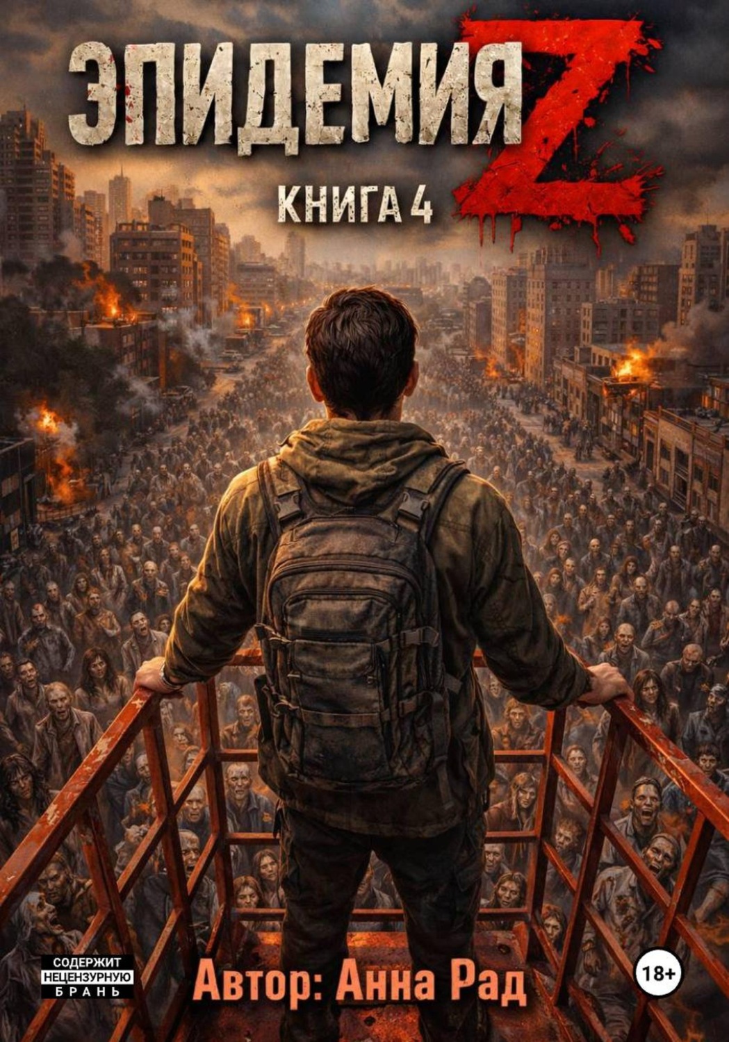 Обложка книги «Эпидемия Z. Книга 4»