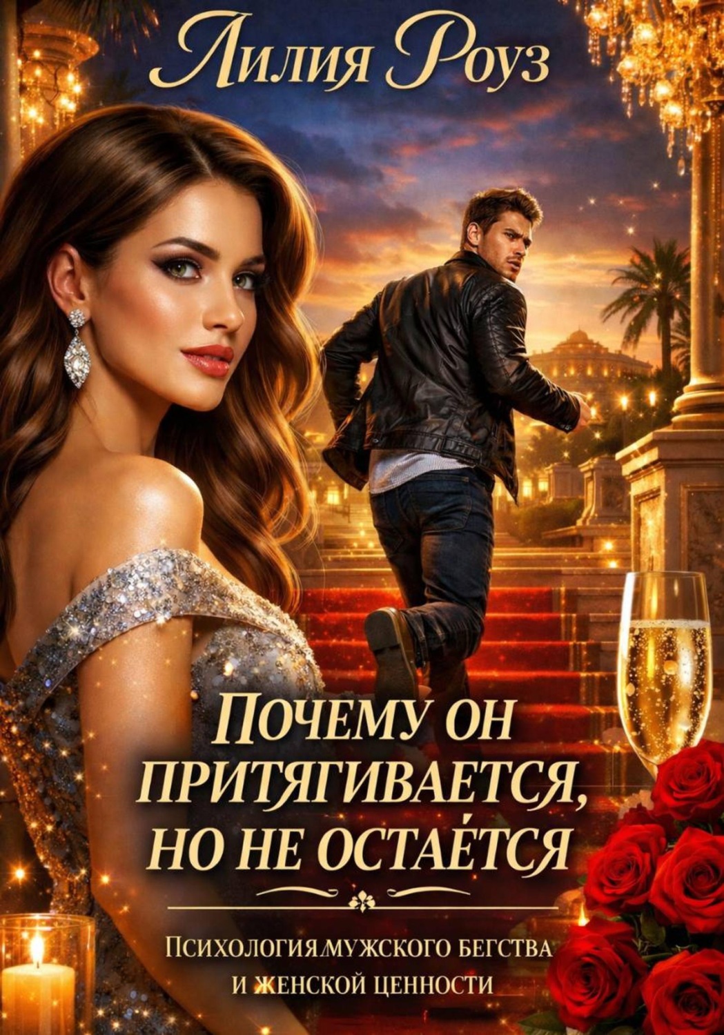 Обложка книги «Почему он притягивается, но не остаётся. Психология мужского бегства и женской ценности»