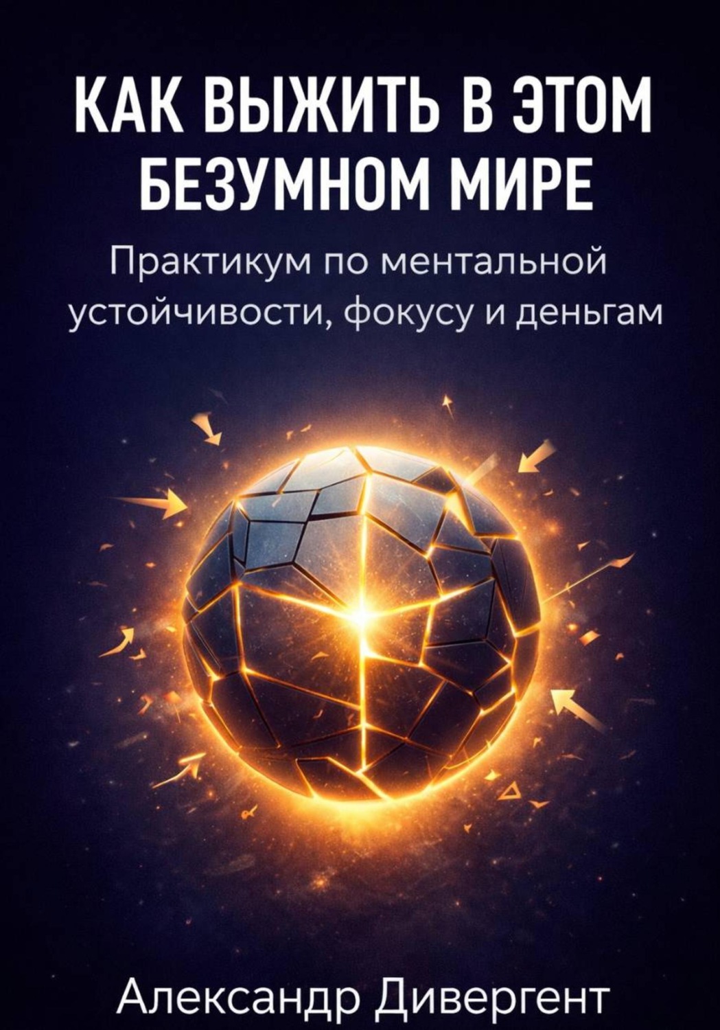 Обложка книги «Как выжить в этом безумном мире: Практикум по ментальной устойчивости, фокусу и деньгам»