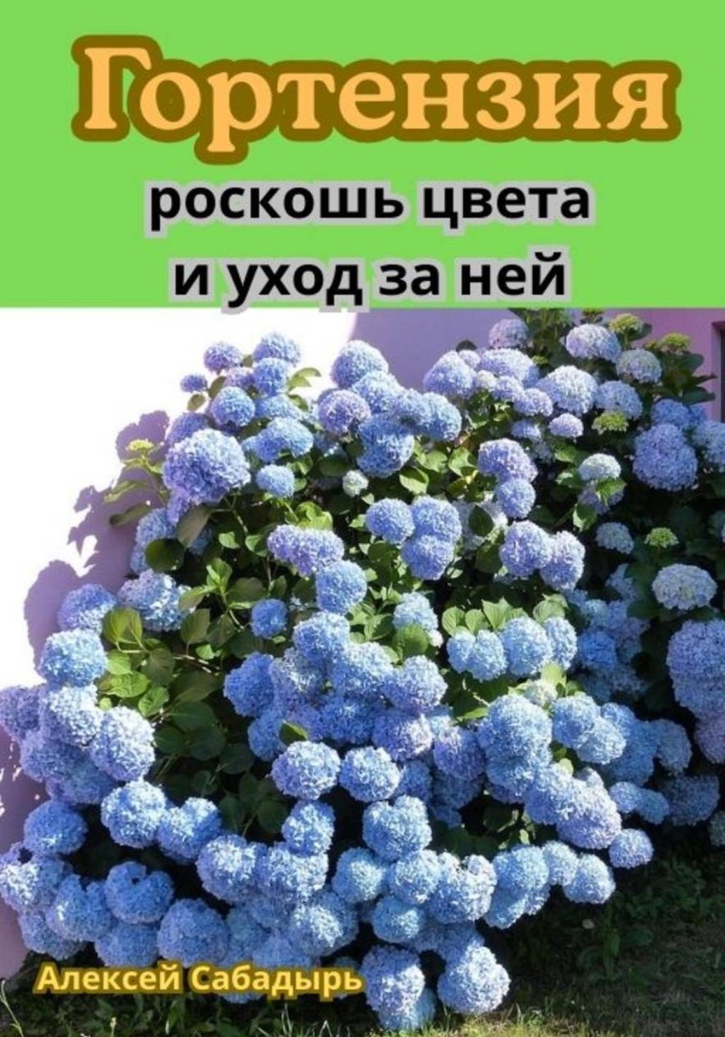 Обложка книги «Гортензия: роскошь цвета и уход за ней»