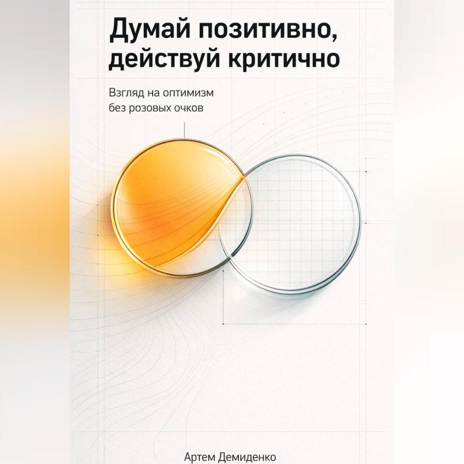 Обложка книги «Думай позитивно, действуй критично: Взгляд на оптимизм без розовых очков»