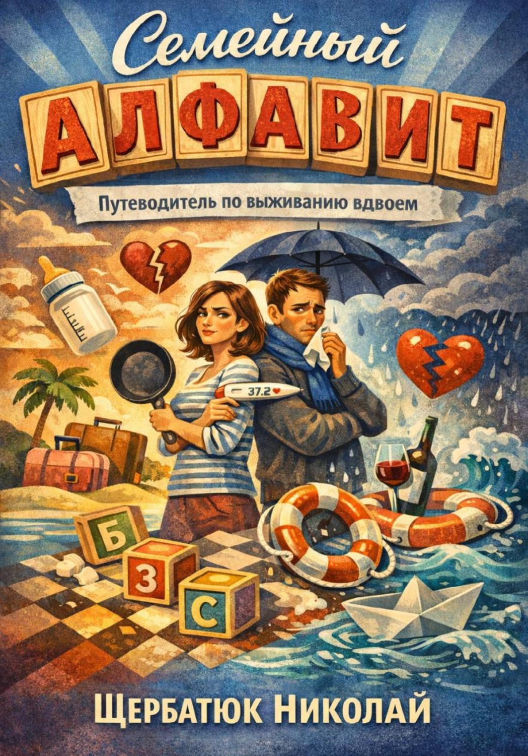 Обложка книги «Семейный алфавит: Путеводитель по выживанию вдвоем»