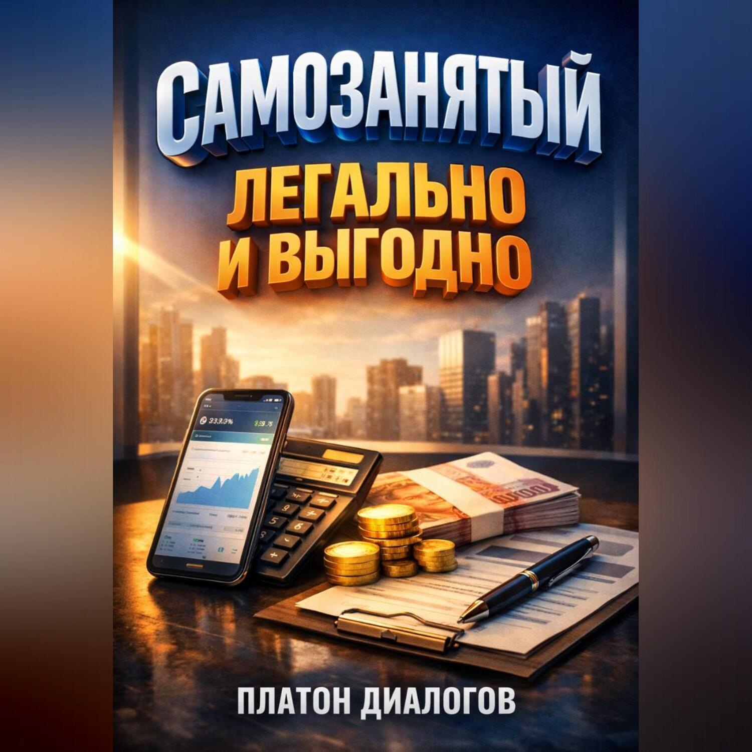 Обложка книги «Самозанятый Легально и выгодно»