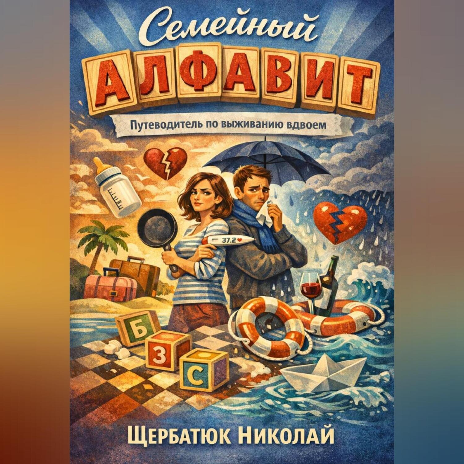 Обложка книги «Семейный алфавит: Путеводитель по выживанию вдвоем»