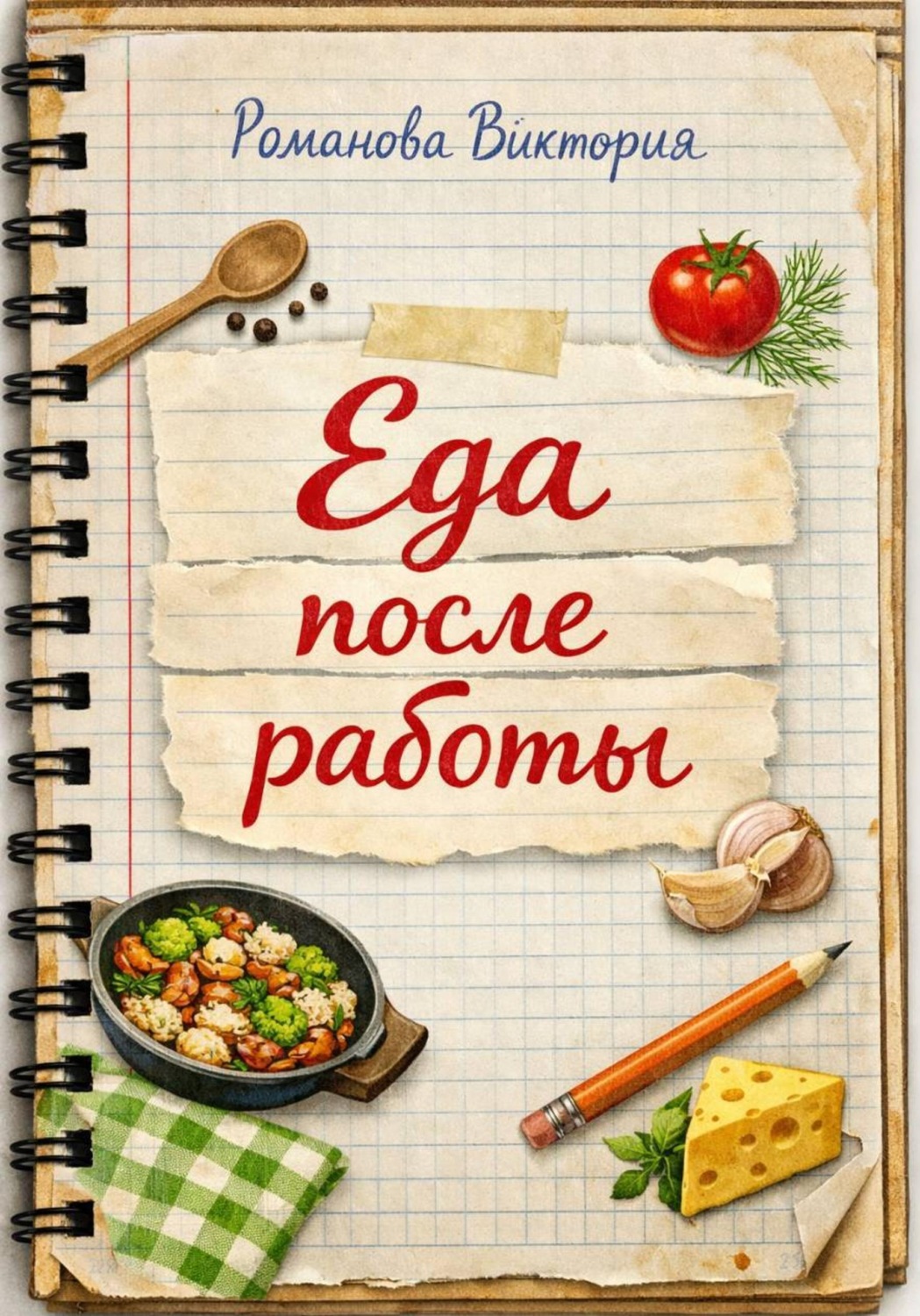 Обложка книги «Еда после работы»