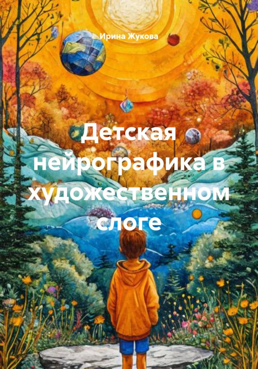 Обложка книги «Детская нейрографика в художественном слоге»