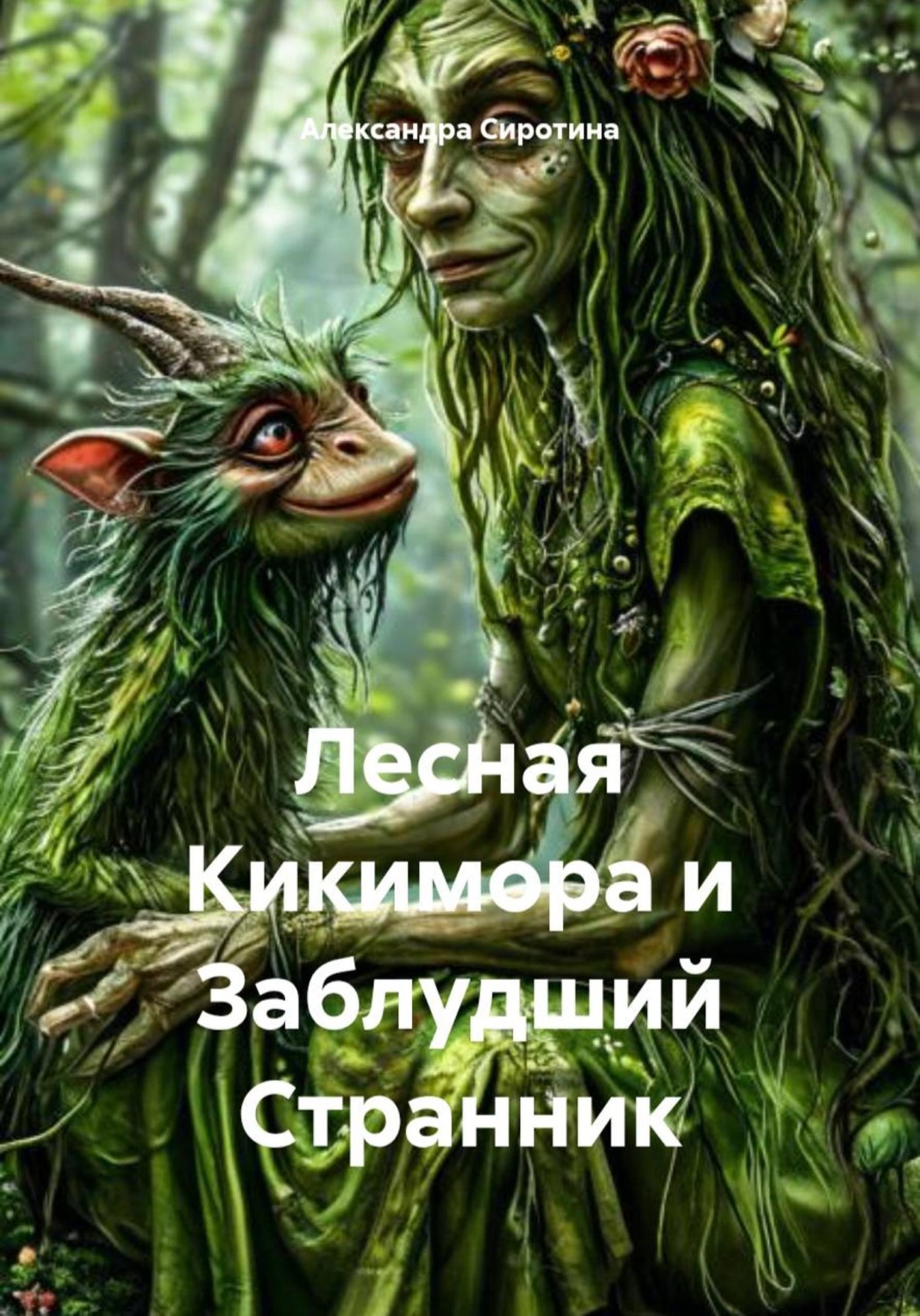 Обложка книги «Лесная Кикимора и Заблудший Странник»