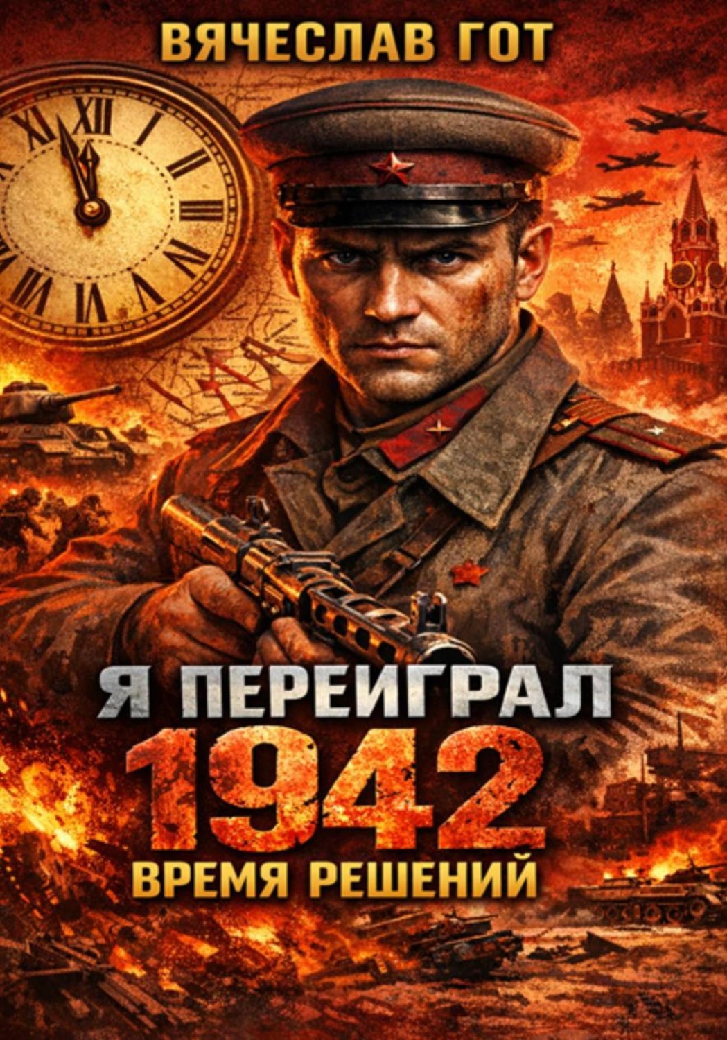 Обложка книги «Я переиграл 1942: Время решений»