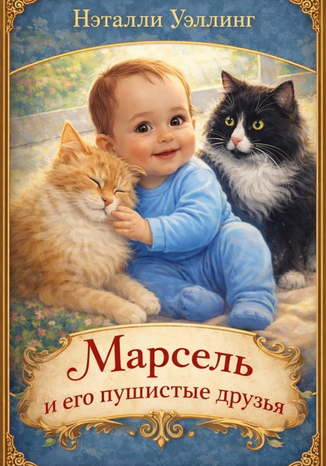Обложка книги «Марсель и его пушистые друзья»