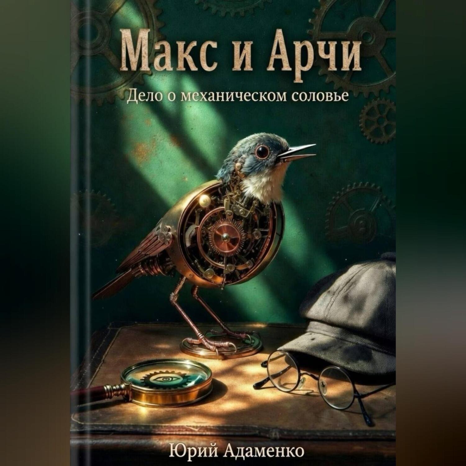 Обложка книги «Макс и Арчи. Дело о механическом соловье»