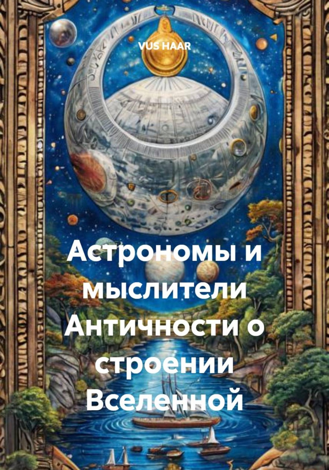 Обложка книги «Астрономы и мыслители Античности о строении Вселенной»