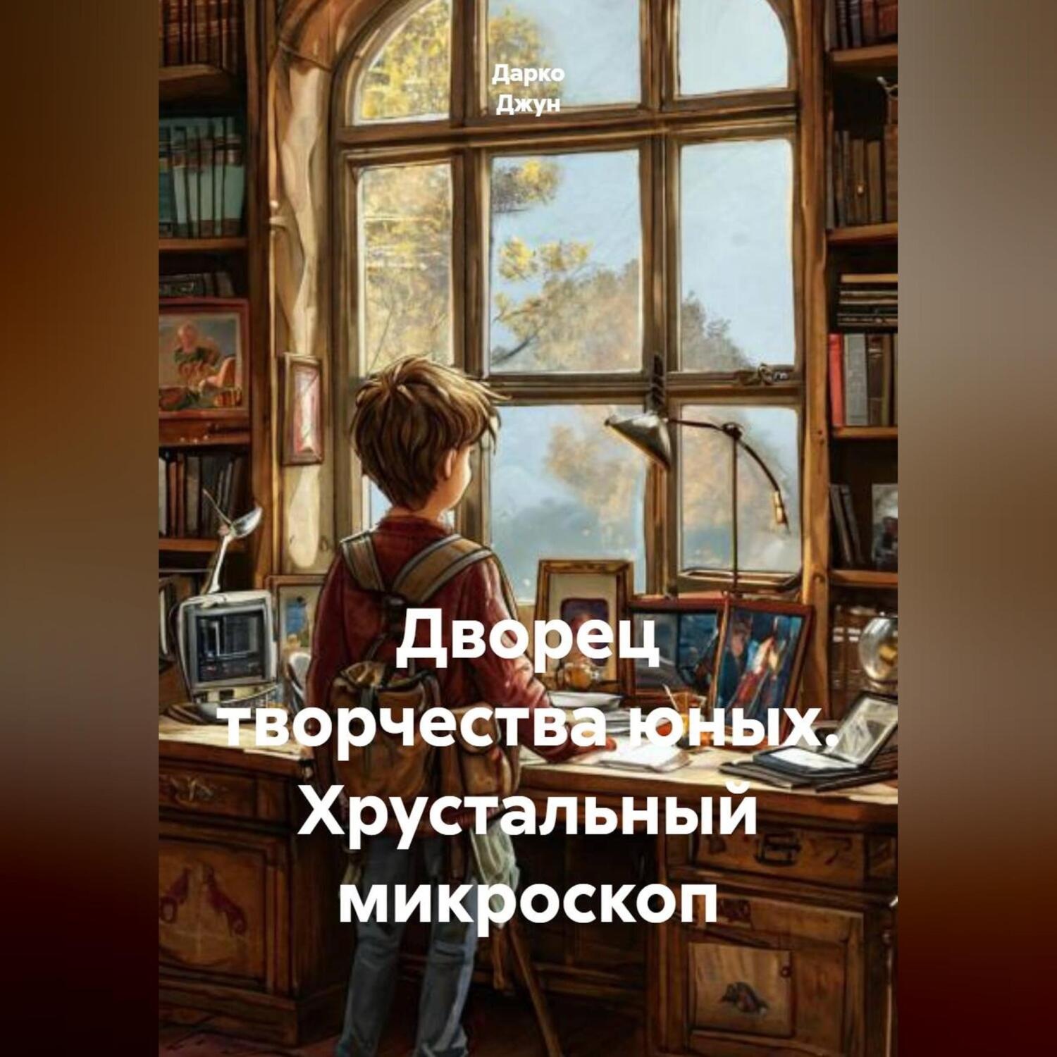 Обложка книги «Дворец творчества юных. Хрустальный микроскоп»