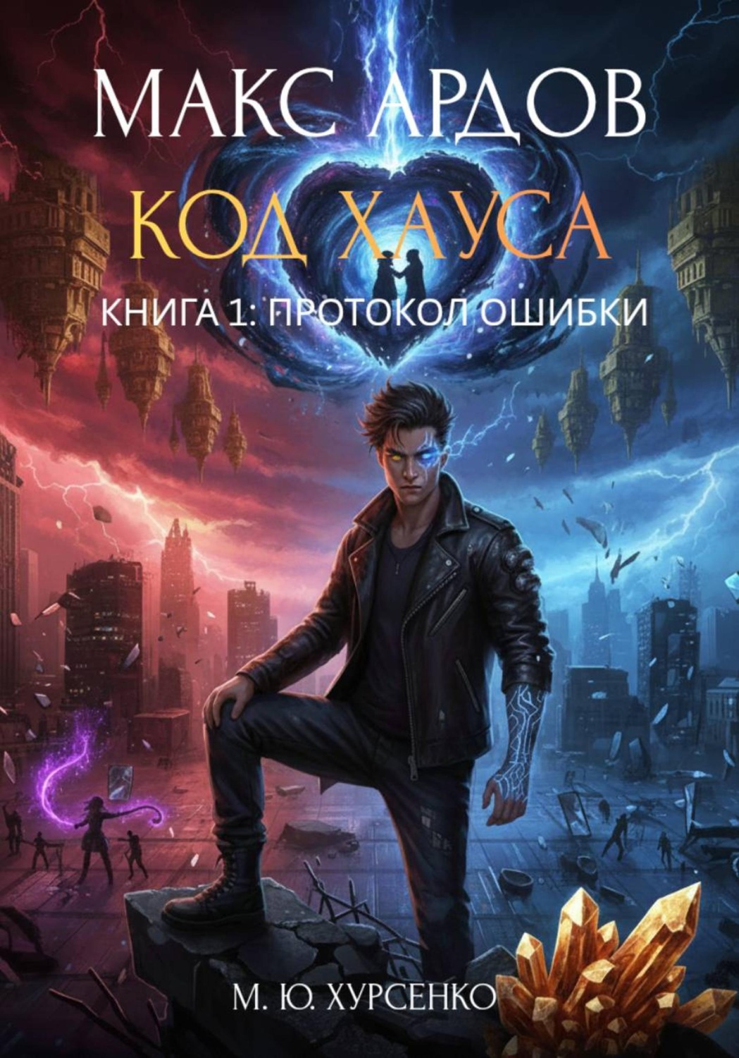 Обложка книги «Макс Ардов Код хауса. Книга 1: Протокол ошибки»