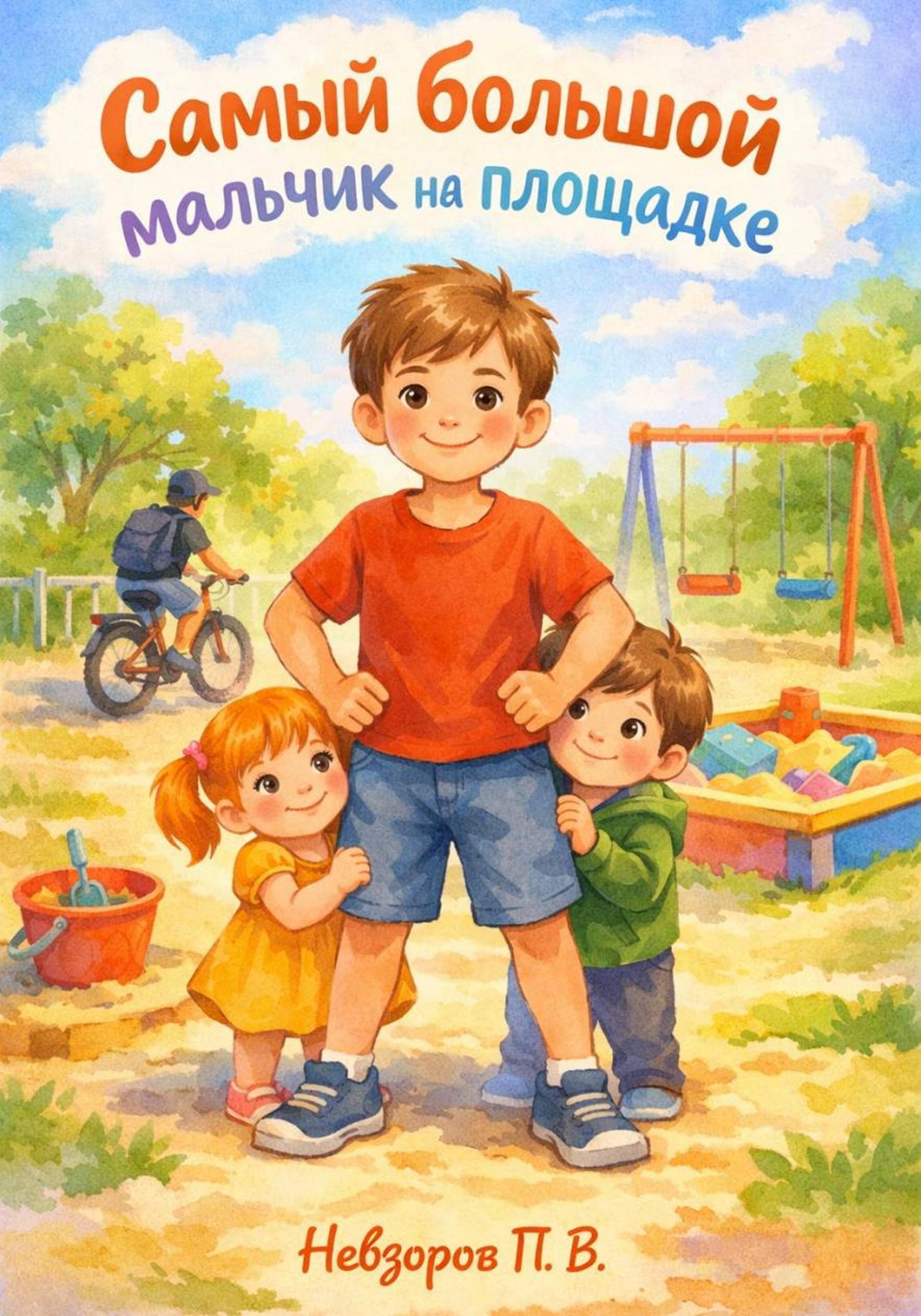 Обложка книги «Самый большой мальчик на площадке»
