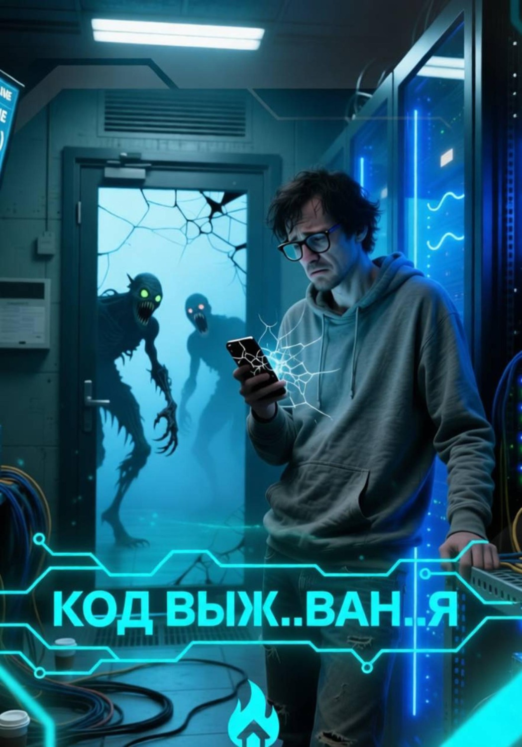 Обложка книги «КОД ВЫЖ..ВАН..Я»