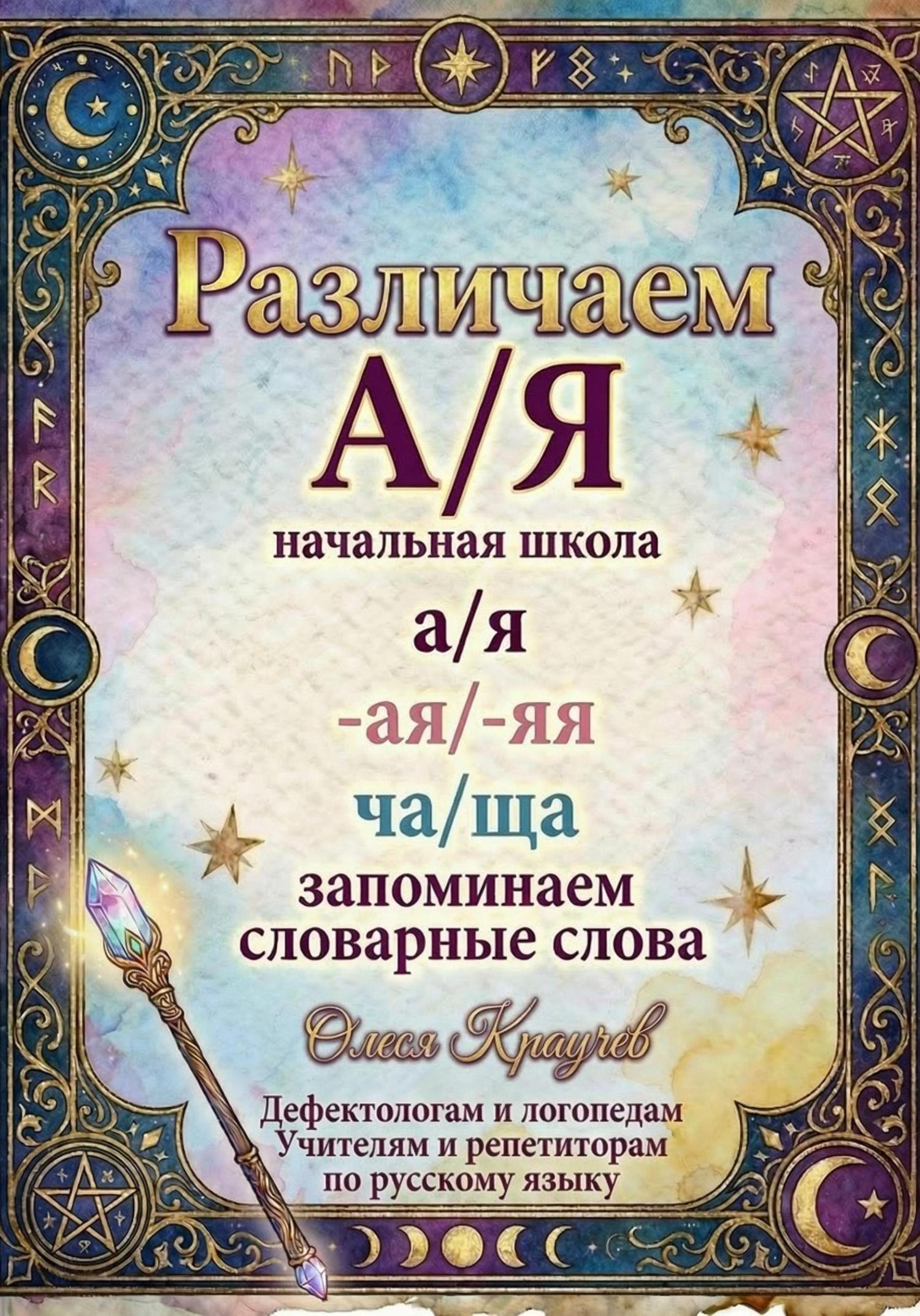 Обложка книги «Различаем А/Я»