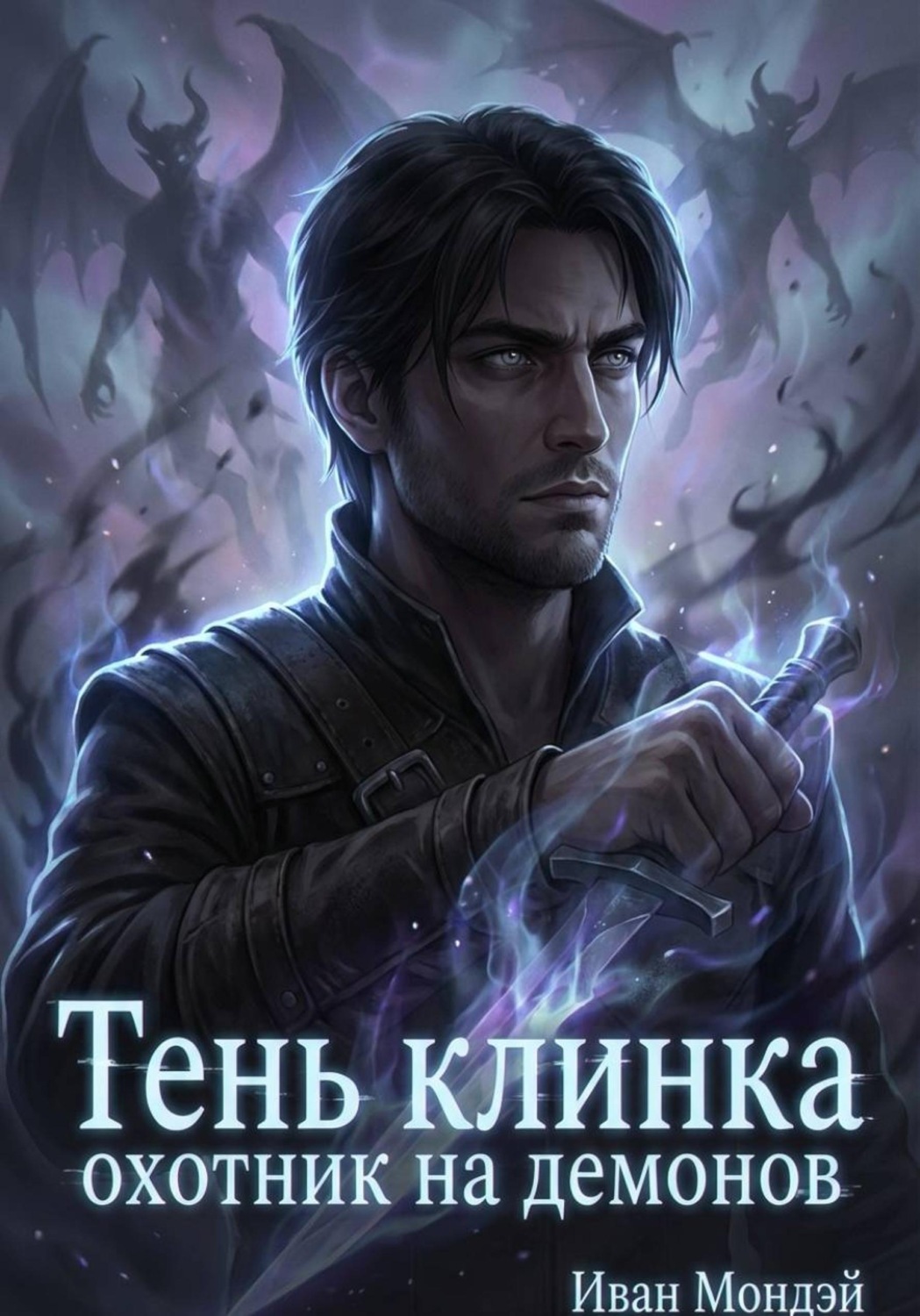 Обложка книги «Тень клинка: Охотник на демонов»