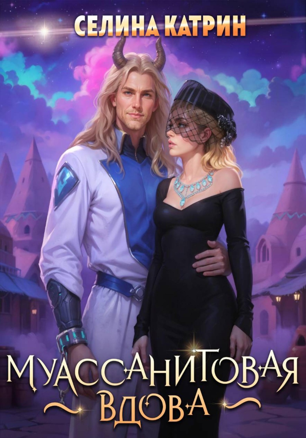 Обложка книги «Муассанитовая вдова»
