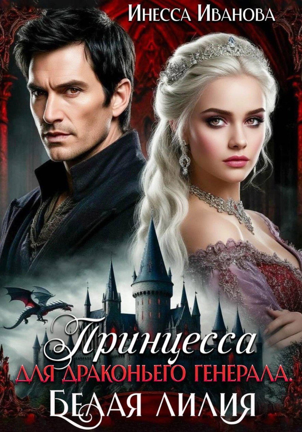 Обложка книги «Принцесса для драконьего генерала. Белая лилия»
