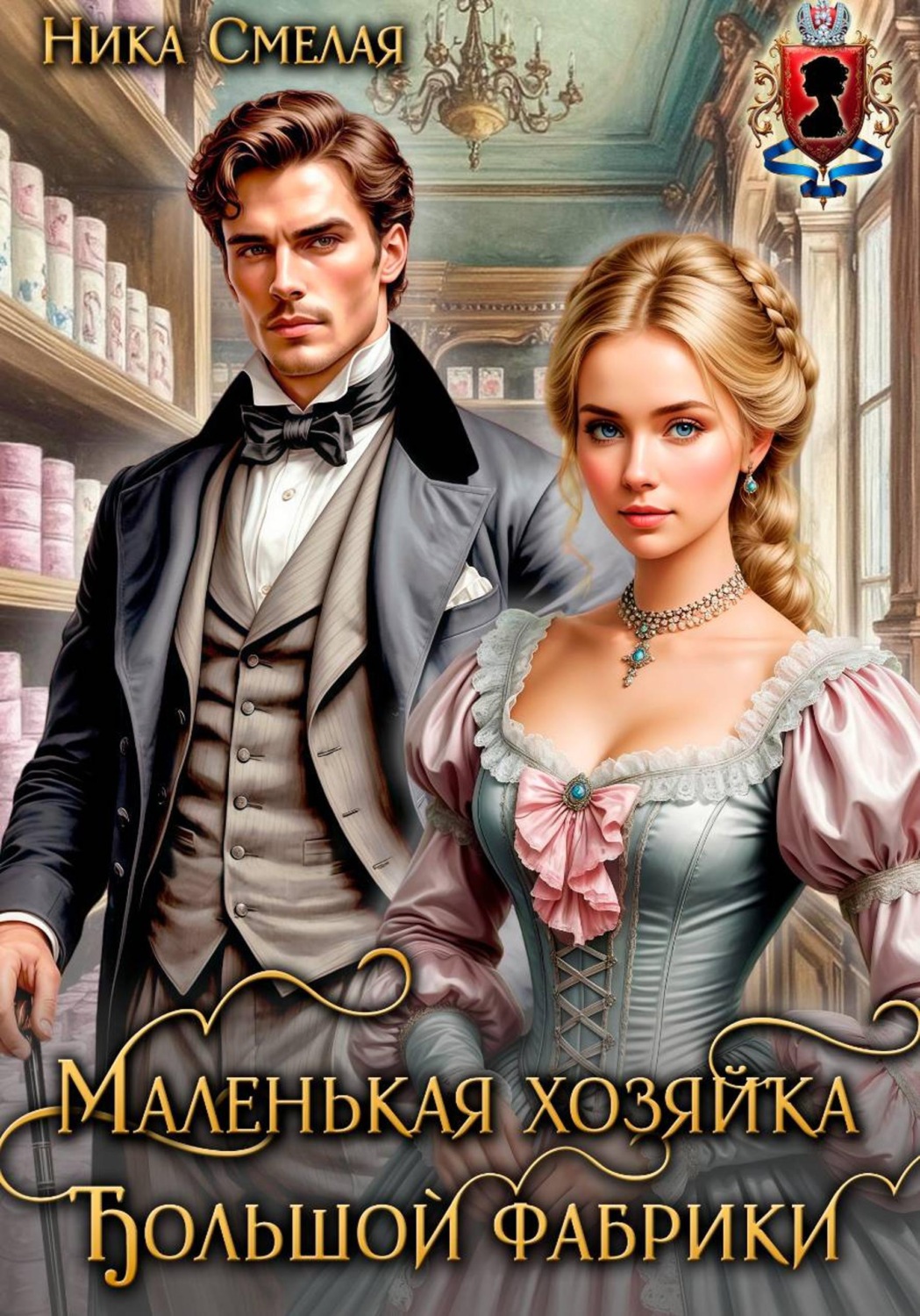 Обложка книги «Маленькая хозяйка большой фабрики»