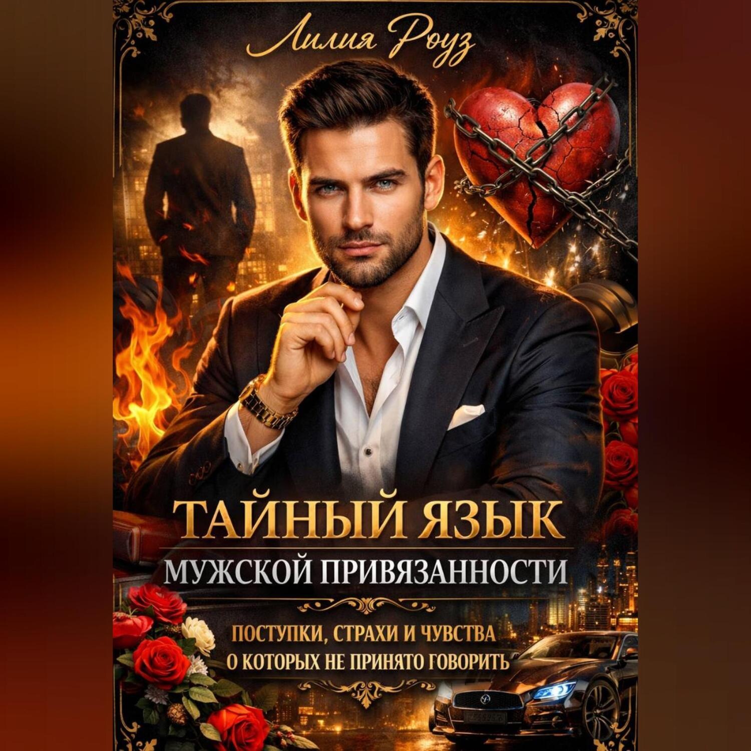 Обложка книги «Тайный язык мужской привязанности: поступки, страхи и чувства, о которых не принято говорить»