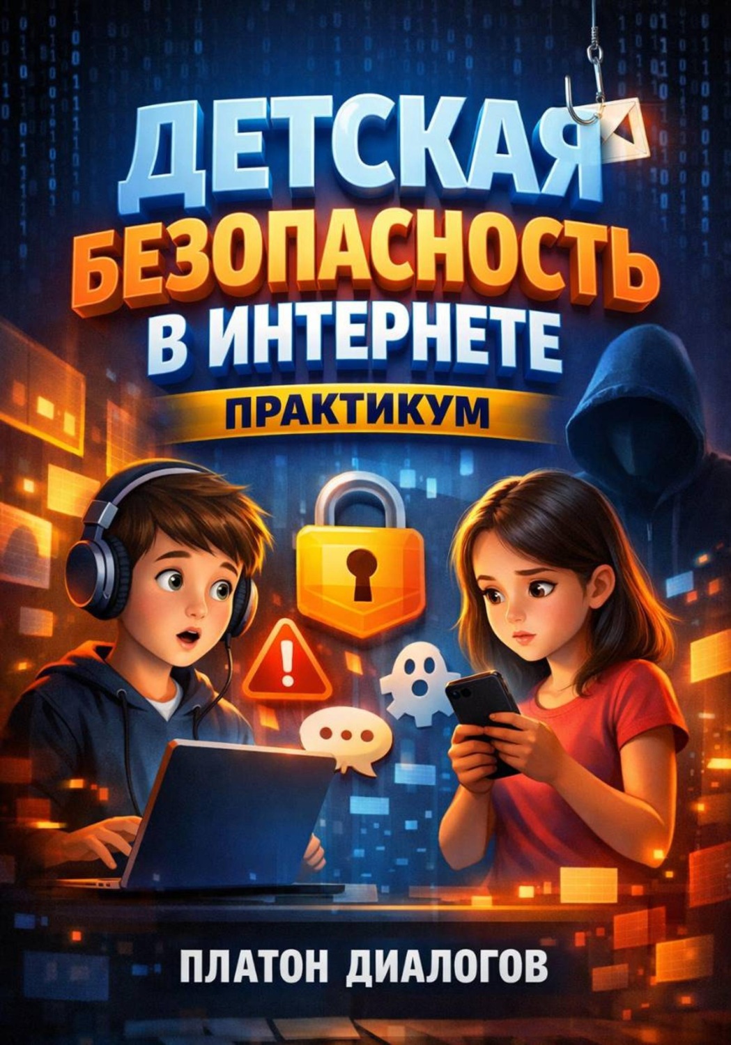 Обложка книги «Детская безопасность в интернете. Практикум»